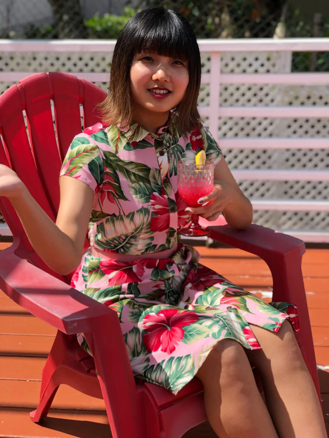 Royal Hawaiian Aloha Shirt Dress for Women - Floral Print Summer Beach Dress - Perfect for Vacation, Luau Party & Tropical Getaway