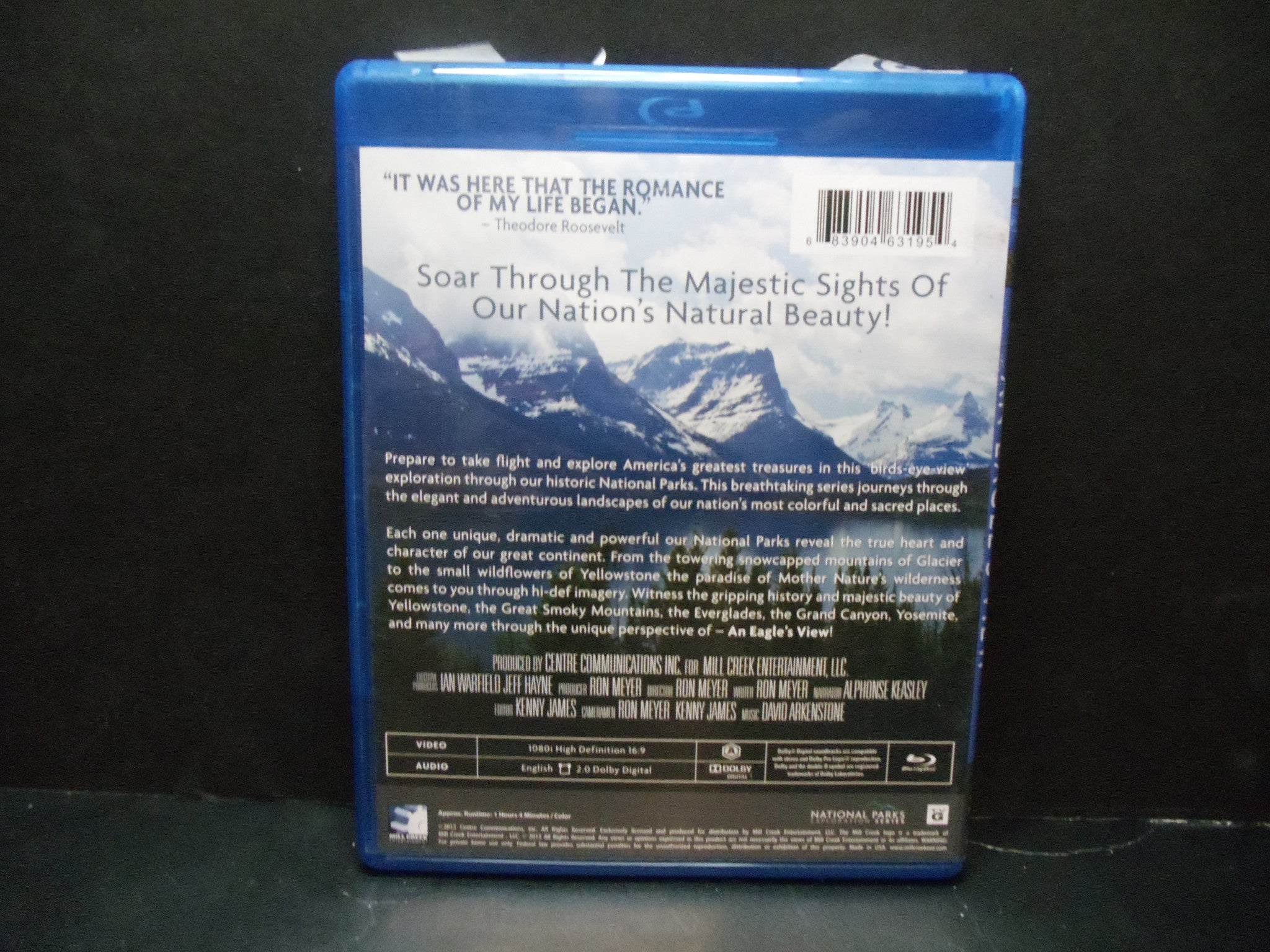 America's National Parks: An Eagle's View (Blu-ray Disc, 2013) - Stunning Aerial Documentary for Nature Lovers & Travel Enthusiasts