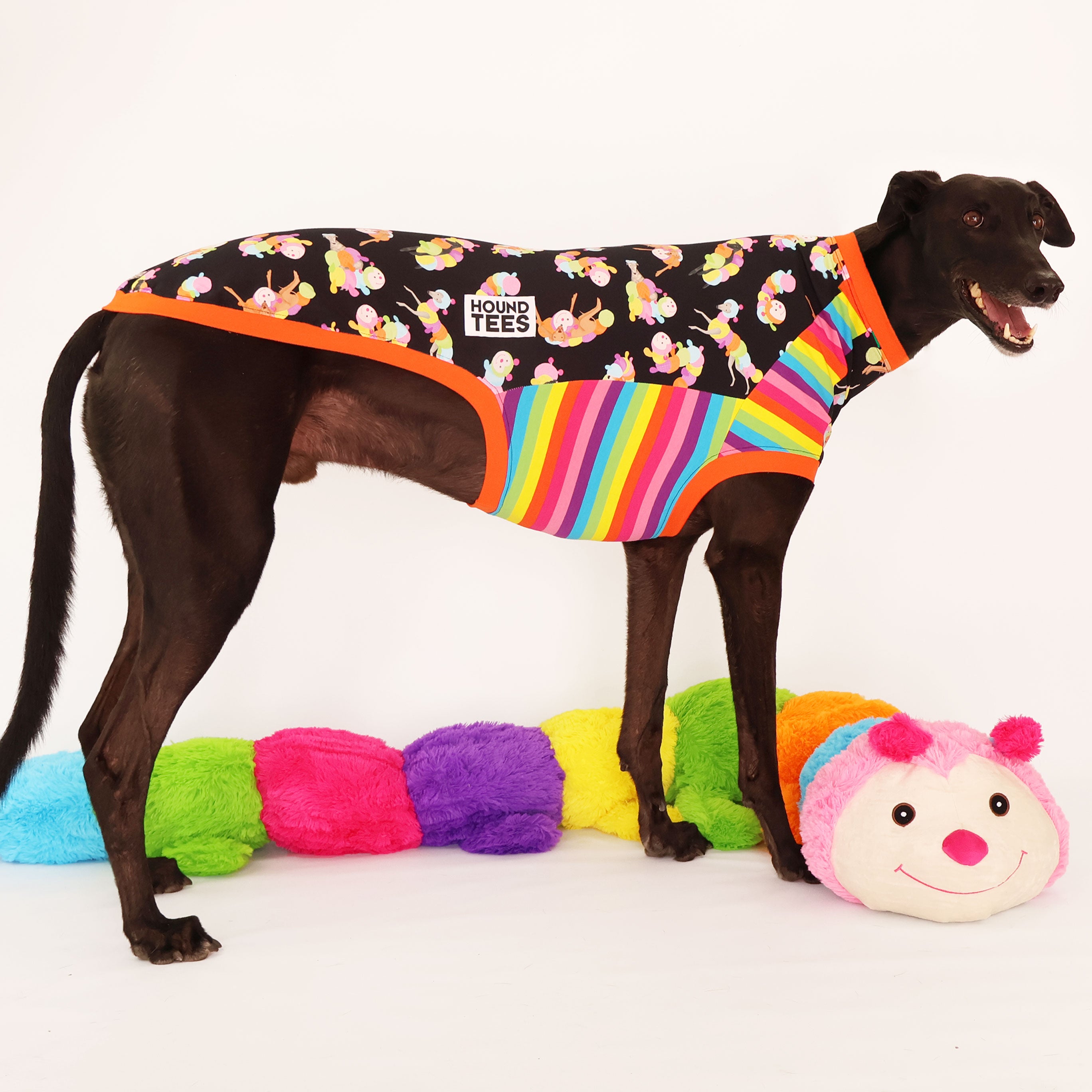 Cuddlepillar Greyhound Sleeveless Hound Tee - Comfortable Dog Shirt for Summer, Walking & Playtime - Breathable Pet Apparel for Active Dogs