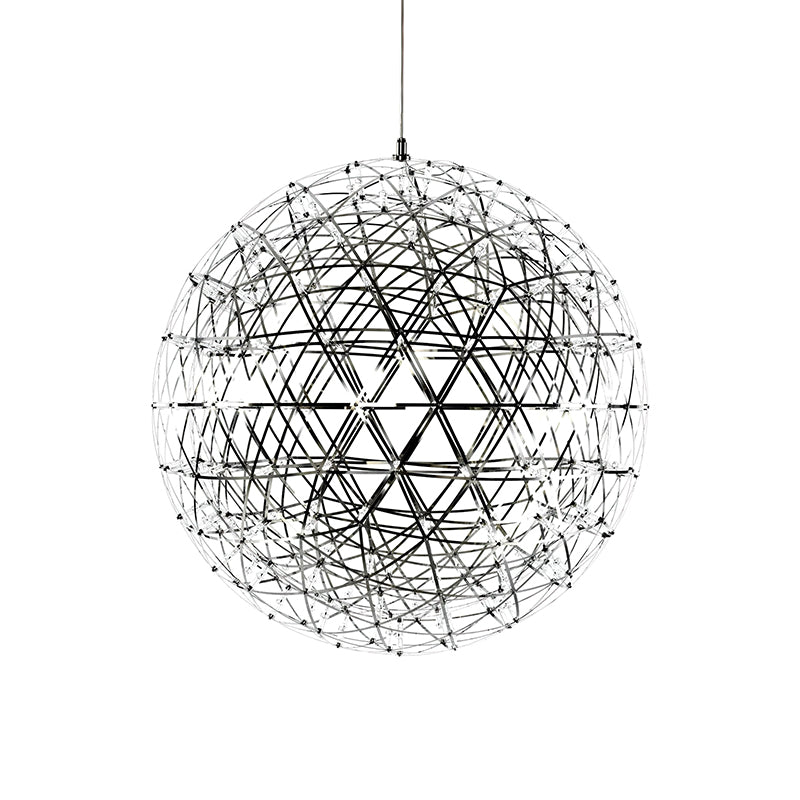 Menzel Firework Chandelier - Elegant Crystal Ceiling Light Fixture for Dining Room, Living Room & Bedroom Decor