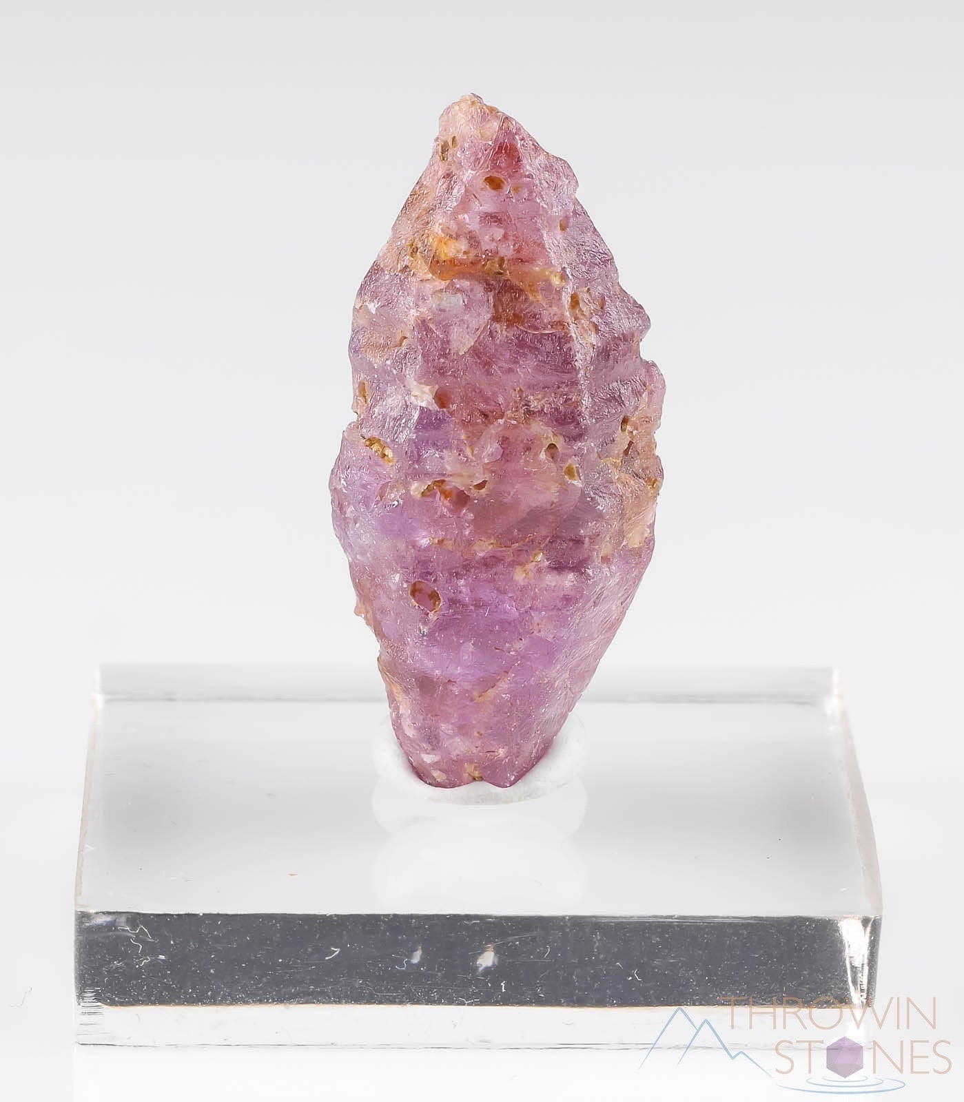 Natural Pink Raw Sapphire Crystal - Genuine Birthstone for Jewelry Making, Unique Gift for Her (37812) | Perfect for DIY Crafts, Healing Crystals & Gemstone Collections