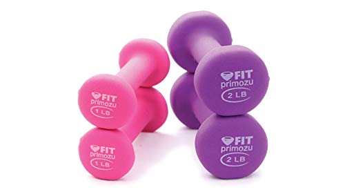 b) SET OF 4: 1LB + 2LB PAIRS