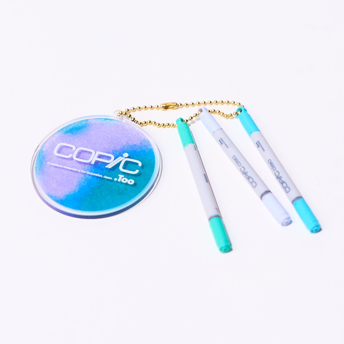 Copic Miniature Keychain 2-Pack - Collectible Gacha Capsule Toys for Anime Fans, DIY Crafts & Gift Giving