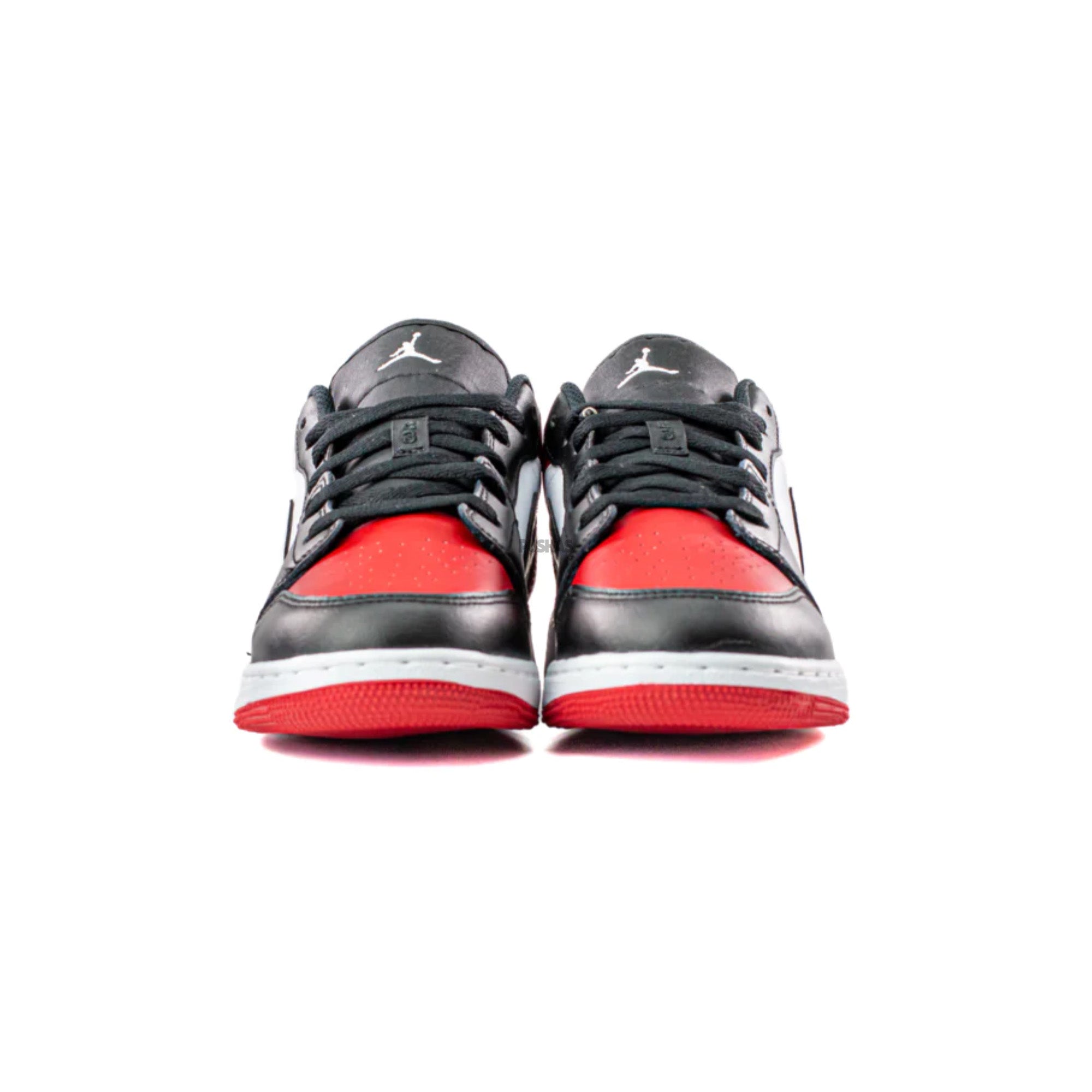 Air Jordan 1 Low 'Bred Toe' GS Sneakers (2021) - Women's Basketball Shoes for Casual Wear & Street Fashion