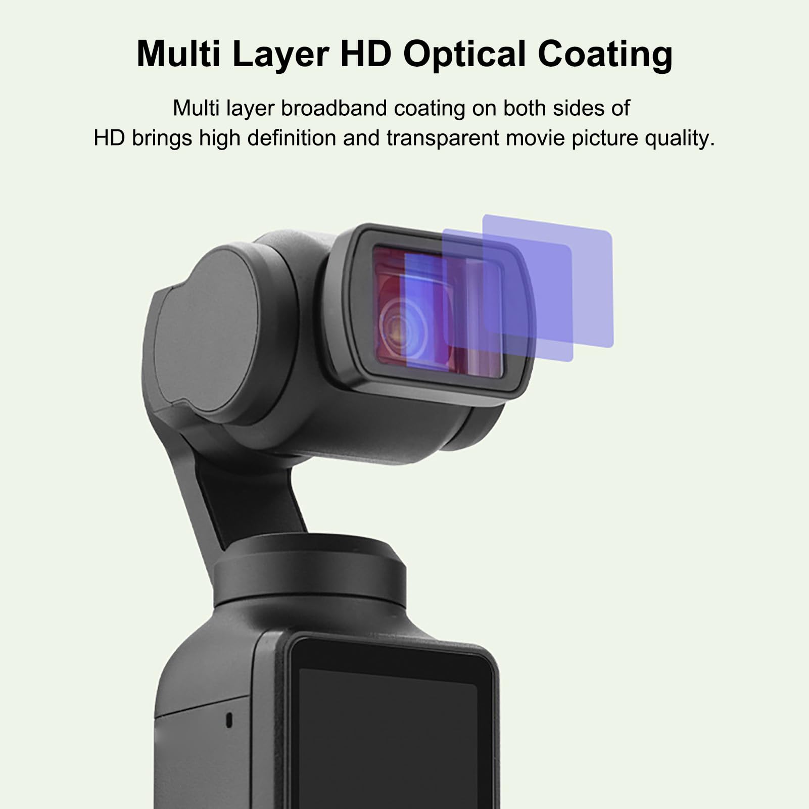 BORCO 1.15X Anamorphic Lens for DJI OSMO Pocket 3 - Wide Angle Magnetic Camera Lens with Optical Glass - Perfect for Vlogging, Cinematic Filming & Action Camera Accessories