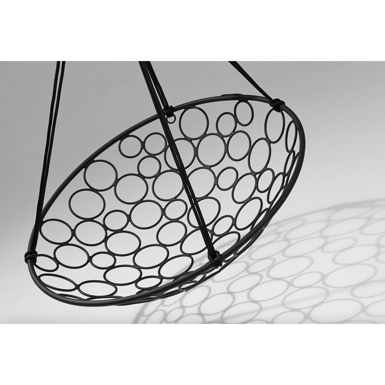 Hanging Basket Chair - Handwoven Rattan Swing Chair for Indoor & Outdoor Use - Perfect for Porch, Patio, Garden, and Backyard Relaxation