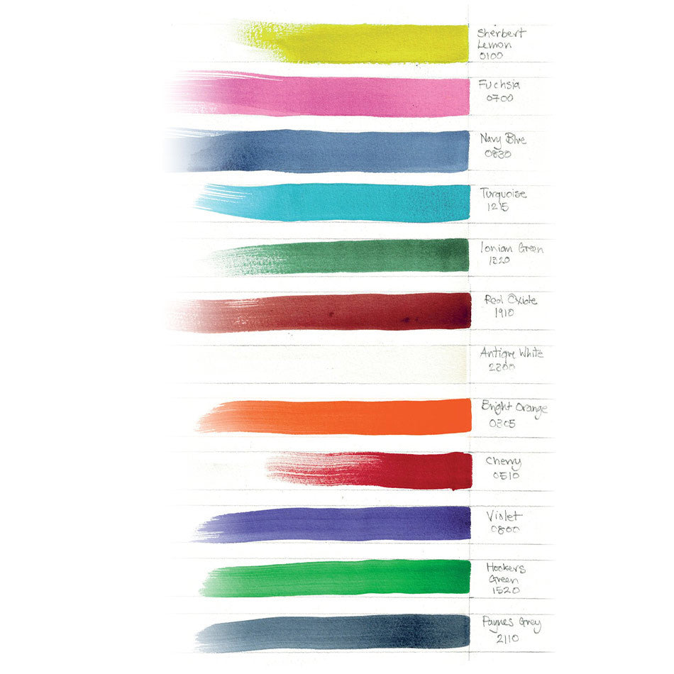 Derwent Inktense Paint Pan Travel Set #02 - 12 Vibrant Watercolor Pencils for Artists, Perfect for Sketching, Drawing & Painting On-The-Go - Ideal for Travel, Outdoor & Studio Art Projects