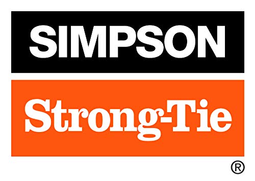 Simpson Strong-Tie DBC2.5-R200 Drywall Stud Bridging Connector - 200 Count Pack for Wall Framing & Drywall Installation | Perfect for Home Construction & Renovation Projects