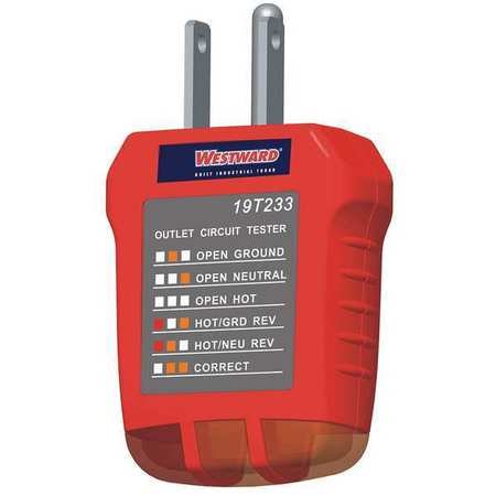 6-Pack Receptacle Tester for 110-125V AC Outlet - Electrical Socket Tester for Home, Office & Workshop Safety Checks