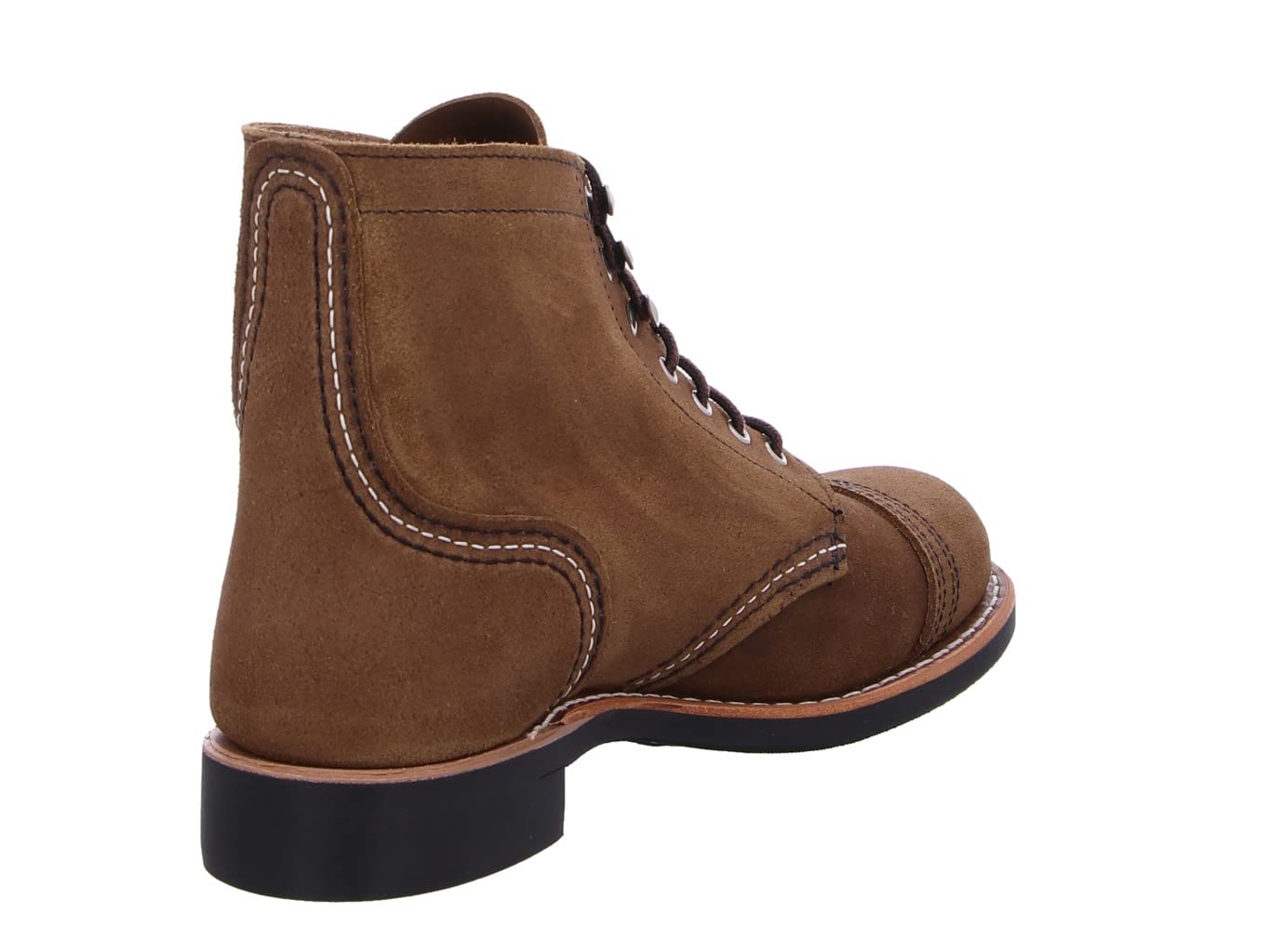 Red Wing Women's Iron Ranger Suede Leather Clove Boots Size 9.5 US - Comfortable & Stylish Ankle Boots for Outdoor, Hiking & Casual Wear