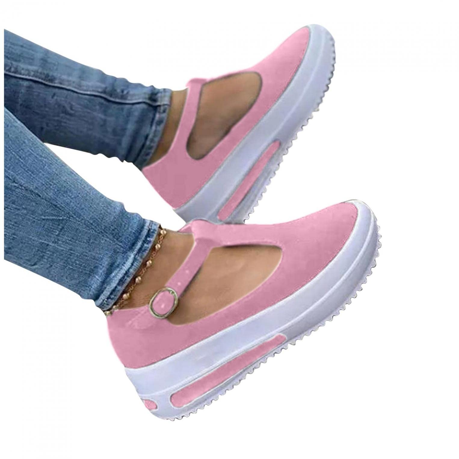 **Women's Breathable Orthopedic Walking Sandals - Spring 2022 Casual Sneakers for Comfort & Support | Perfect for Walking, Travel & Outdoor Activities**