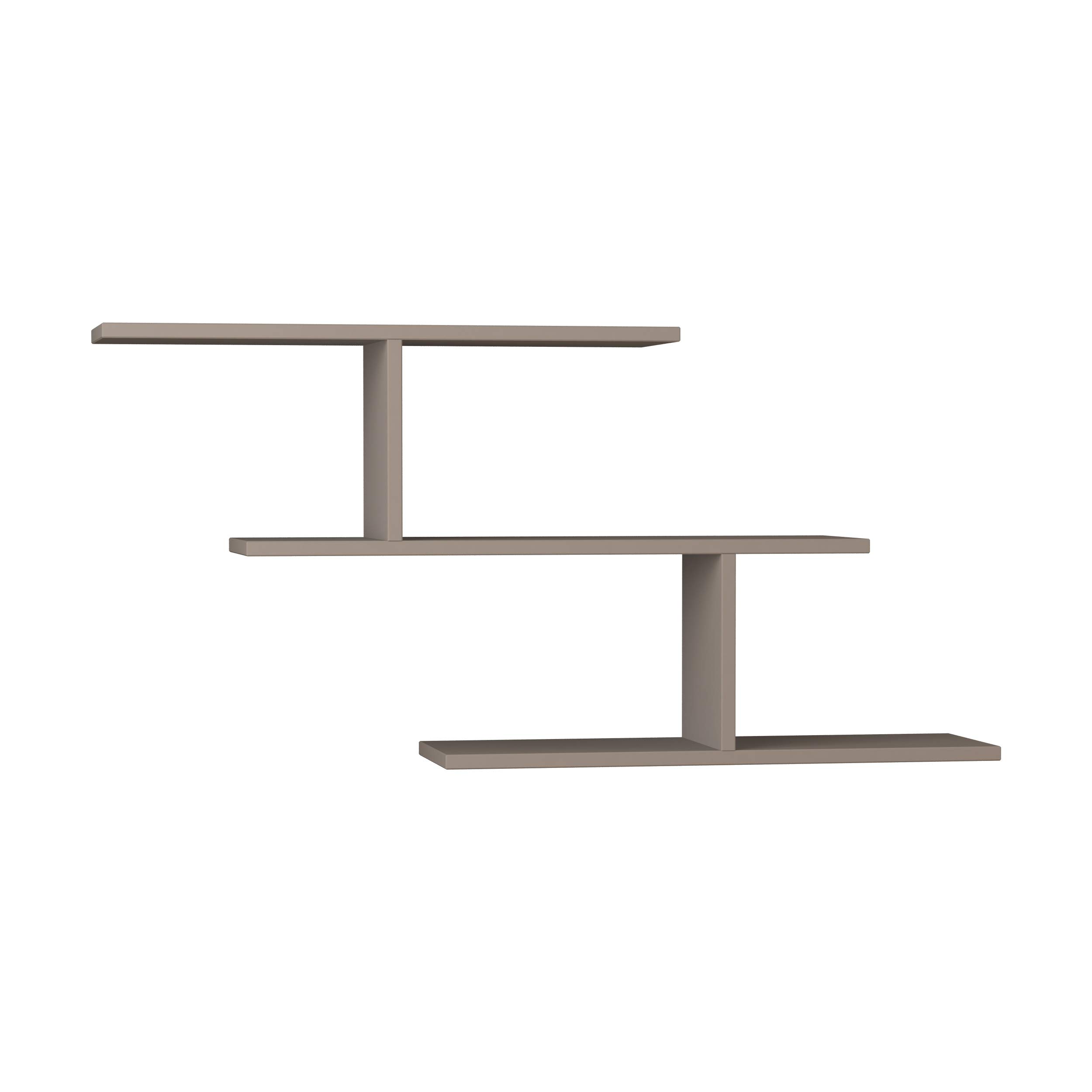Modern Mocha Wall Shelf 40.94