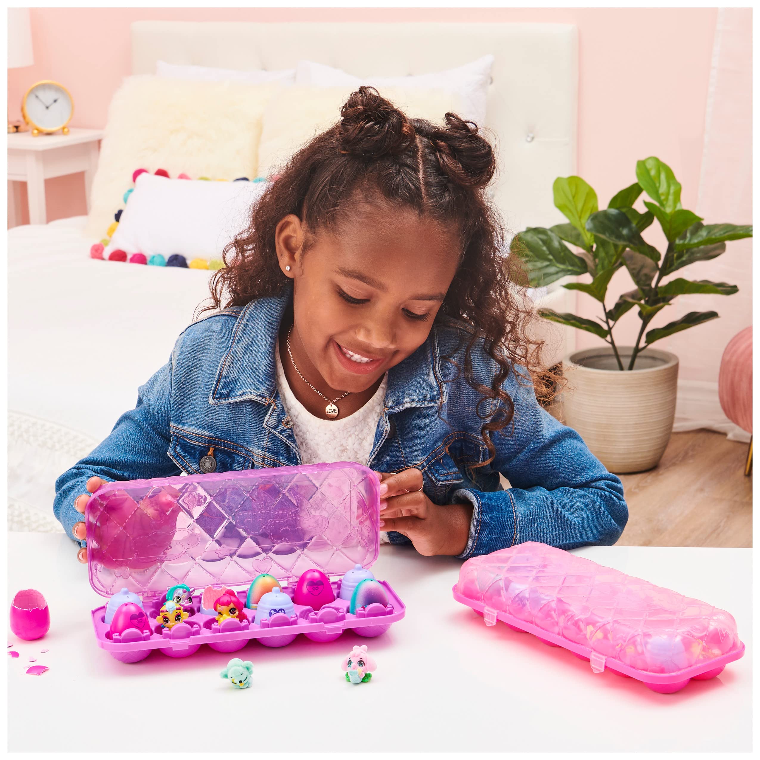 Hatchimals CollEGGtibles Shimmer Babies 12-Pack Egg Carton - Surprise Collectible Toys for Girls & Boys Ages 5+ | Perfect for Birthday Gifts, Easter Baskets & Playtime Fun