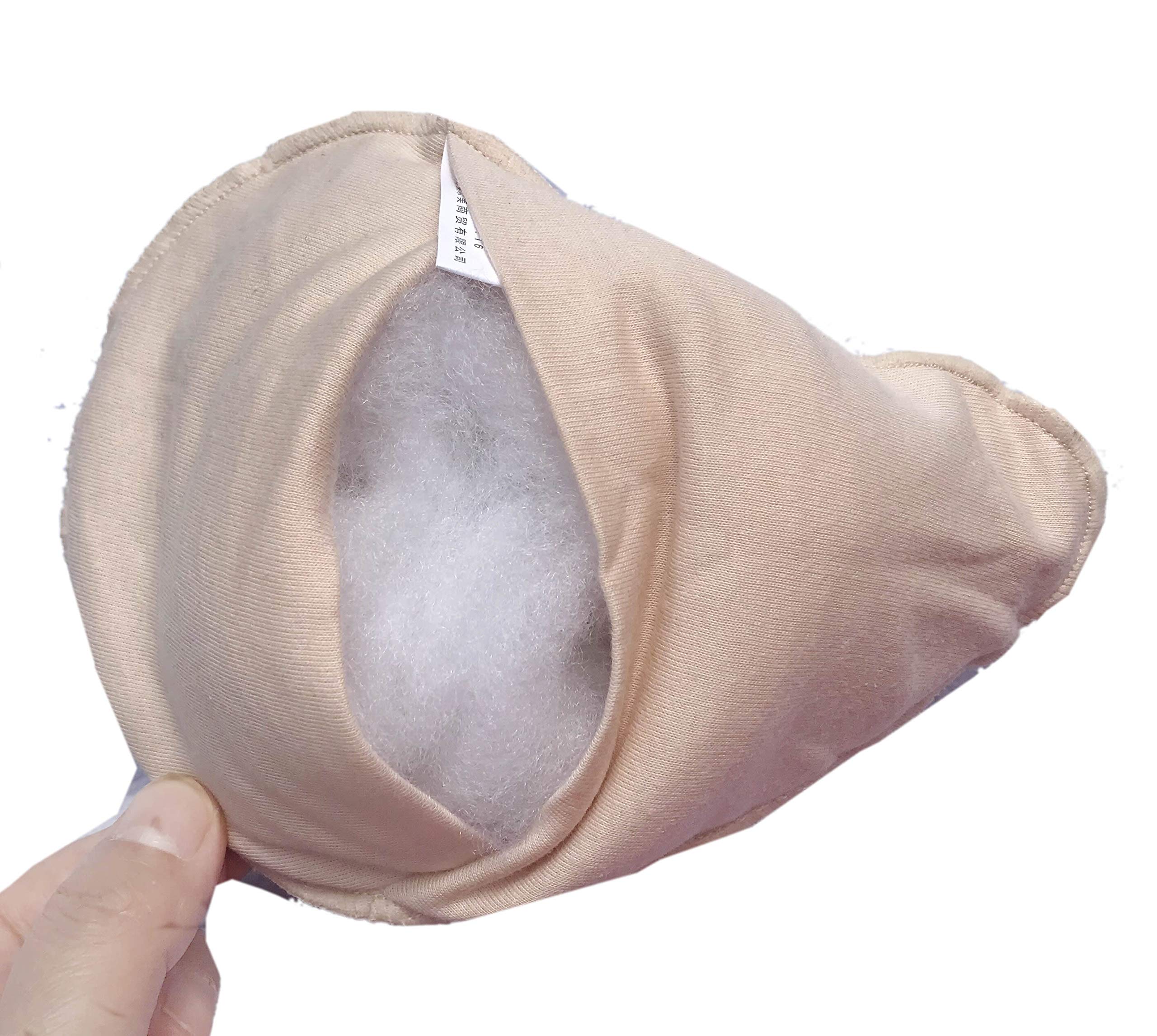 Premium Soft Comfortable Temporary Breast Forms for Mastectomy - Natural Cotton False Breast Pads for Post-Surgery Comfort & Confidence - Ideal for Daily Wear, Swimwear, and Special Occasions