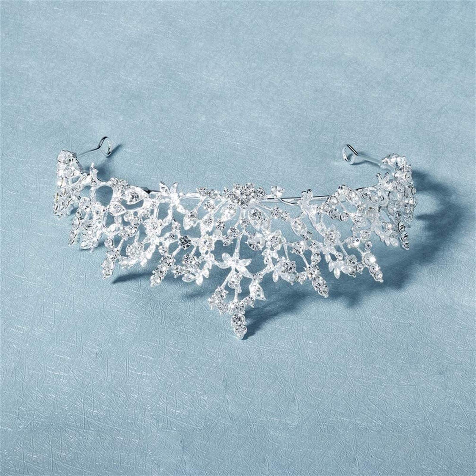 Royal Wedding Tiara for Women - Elegant Bridal Crown for Princess, Prom & Pageant - Perfect for Weddings, Prom Nights, Pageants & Special Occasions