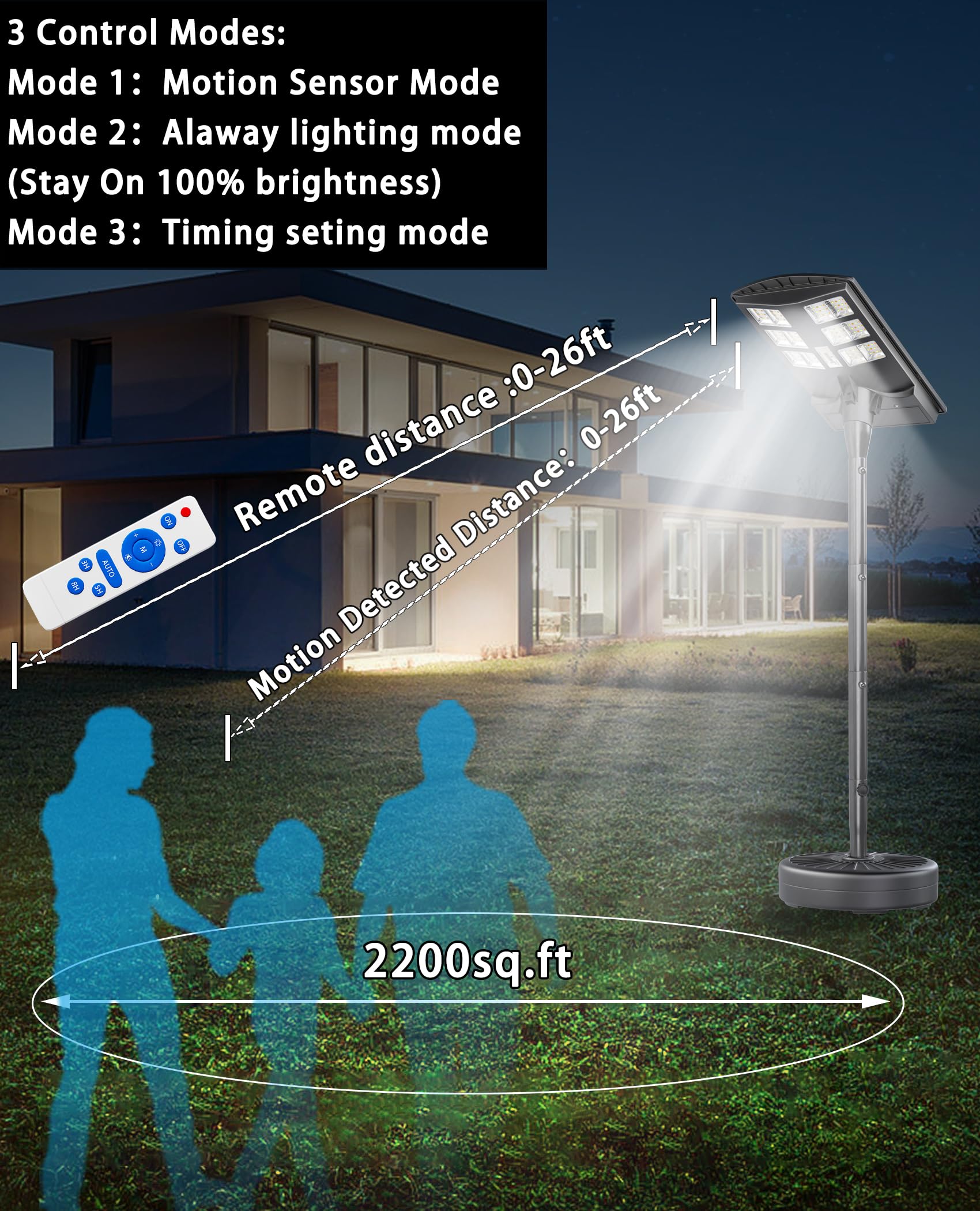 4000W Solar Street Lights Outdoor - 78
