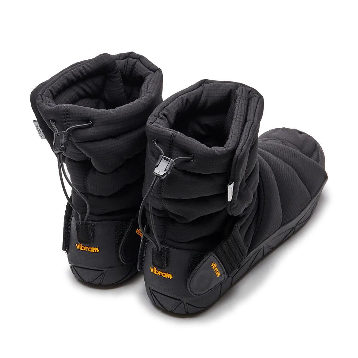 Vibram FUROSHIKI Futon Hi Black - Lightweight & Flexible Sneakers for Running, Walking & Outdoor Activities | Comfortable & Durable for Travel, Gym & Casual Wear