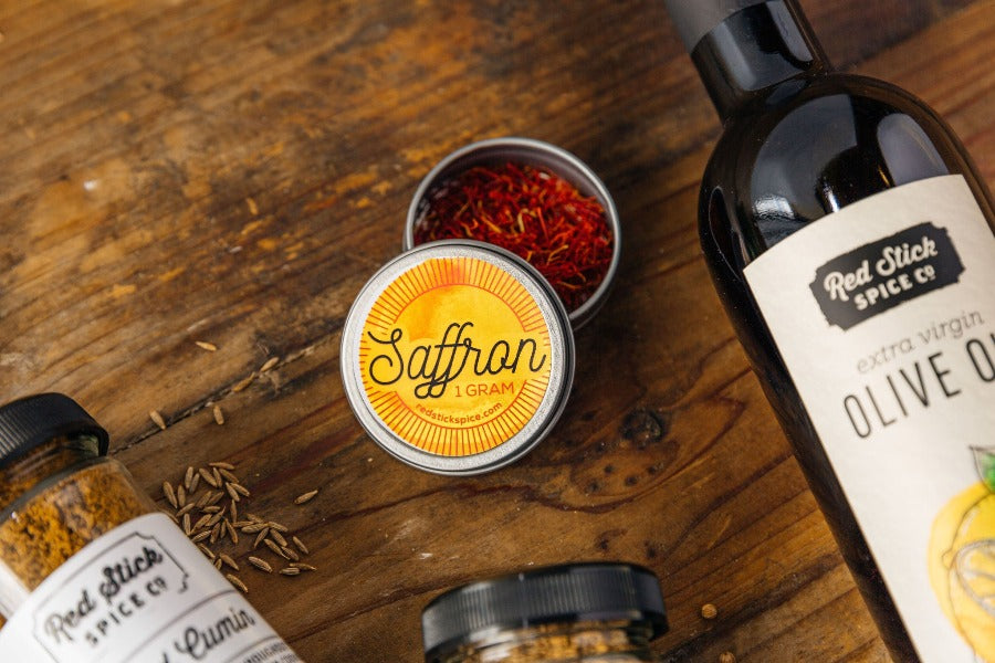 Premium Pure Saffron Threads (0.5oz) - 100% Natural Kashmiri Saffron Spice for Cooking, Tea & Baking - Gourmet Grade Saffron for Paella, Risotto & Desserts - Ideal for Home Chefs & Food Enthusiasts