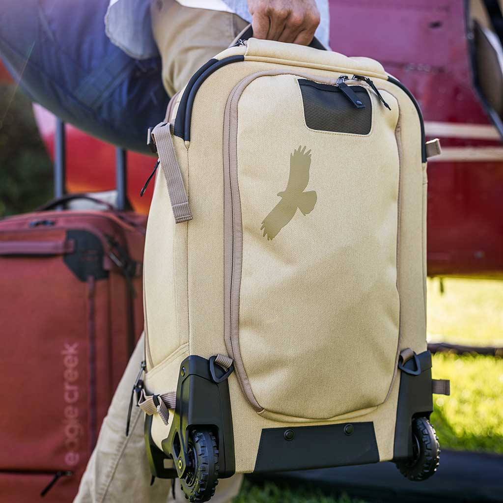 Gear Warrior XE 2-Wheel Convertible Carry On Luggage - Perfect for Air Travel & Business Trips
