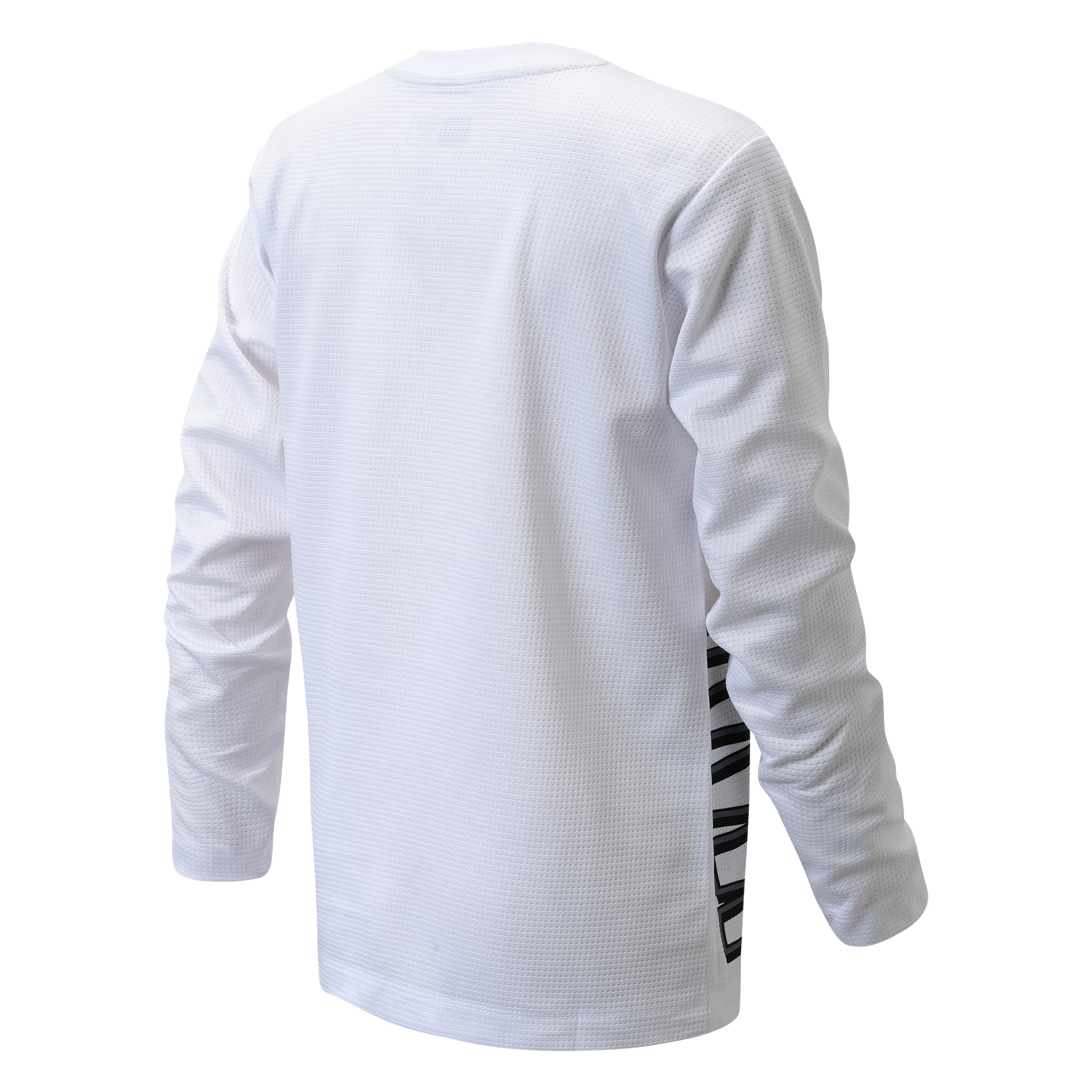 New Balance Boys' Thermal Waffle Knit Long Sleeve T-Shirt - Comfortable & Warm Winter Shirt for Kids (Size 4-20) - Perfect for Cold Weather, Outdoor Play & School Activities