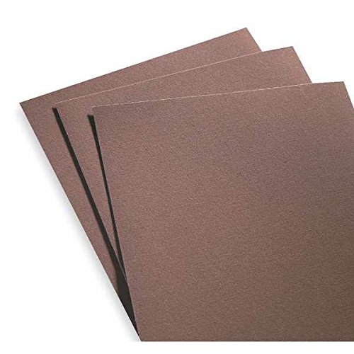 400 Grit Aluminum Oxide Sanding Sheets 11x9 Inch - 50 Pack for Woodworking, Metal Finishing & DIY Projects