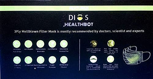 Premium 3-Ply Disposable Face Masks with Natural Rose Scent & Nose Wire - 50 Pack (White) | CE/ISO Certified, UV Sterilized, Breathable for Daily Protection - Perfect for Office, Travel & Public Spaces
