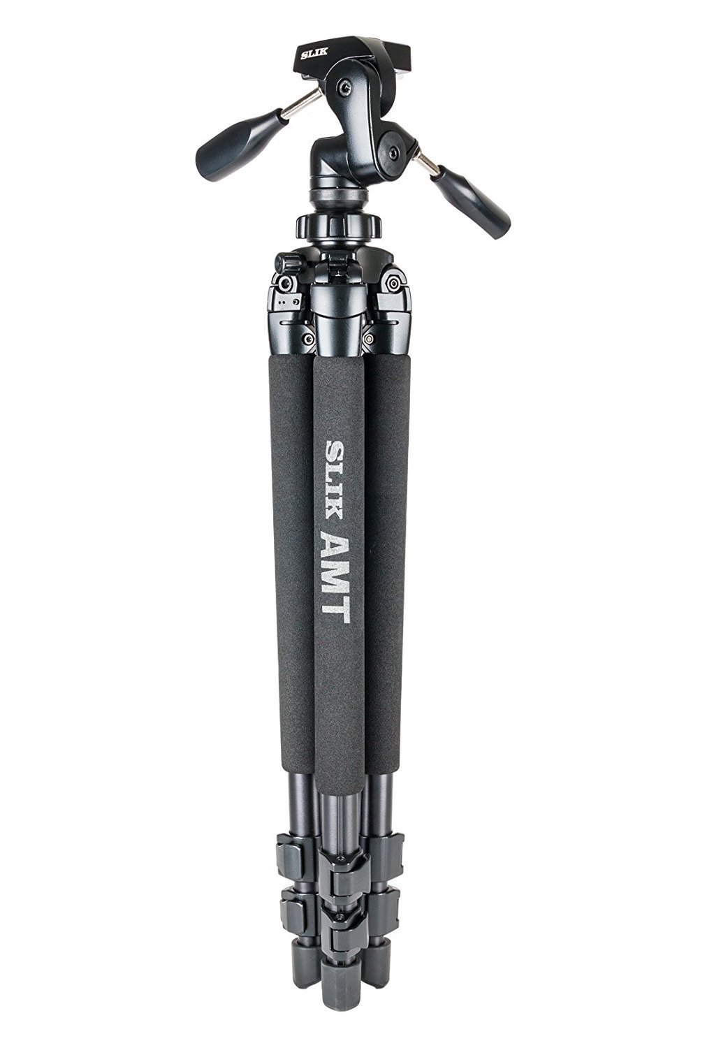 SLIK Pro 700 DX Professional Tripod Legs - Heavy Duty Aluminum Camera Tripod for DSLR & Mirrorless Cameras - Black (Perfect for Photography, Videography, Travel & Outdoor Shooting)