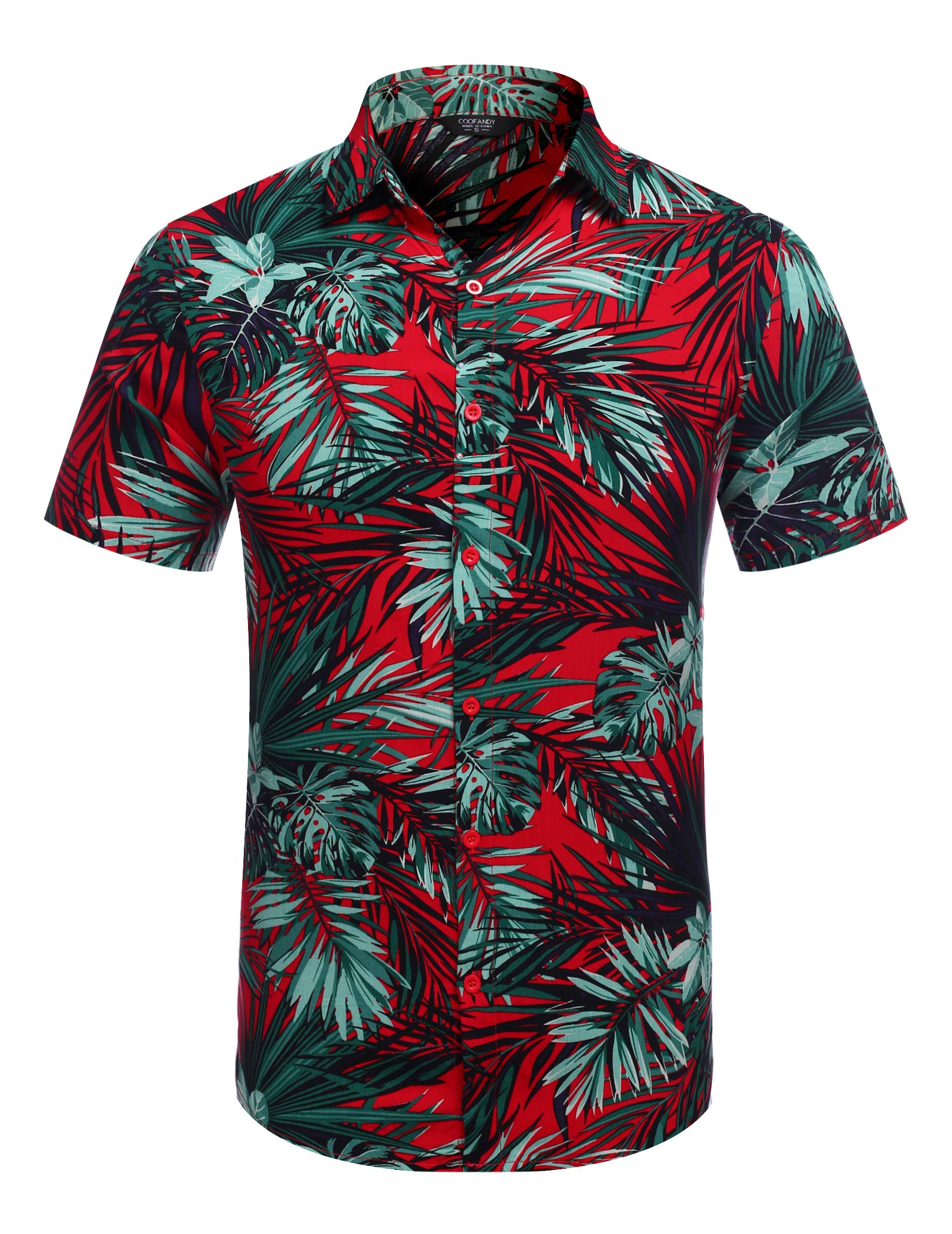 COOFANDY Family Matching Hawaiian Shirt Outfits - Floral Print Shirts & Shorts Set for Men, Women and Kids | Beach Vacation, Summer Party, Family Photo Outfits