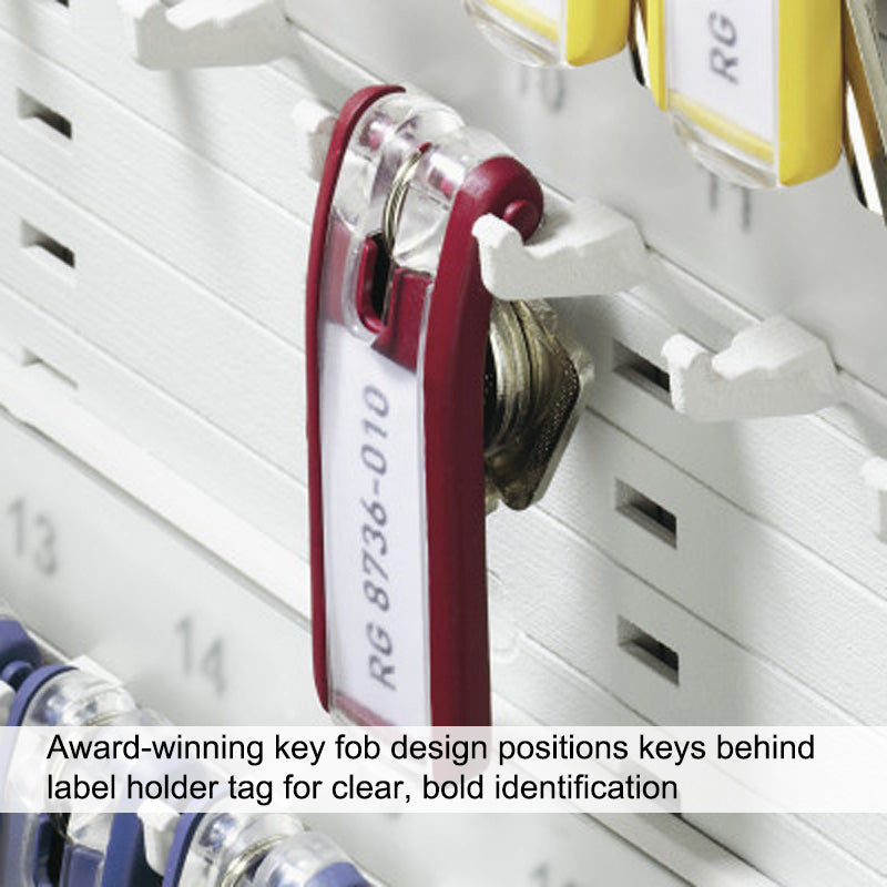 54-Key Deluxe Key Vault with Combination Lock & Drop Slot - Secure Key Storage Solution for Home, Office & Hotel Key Management