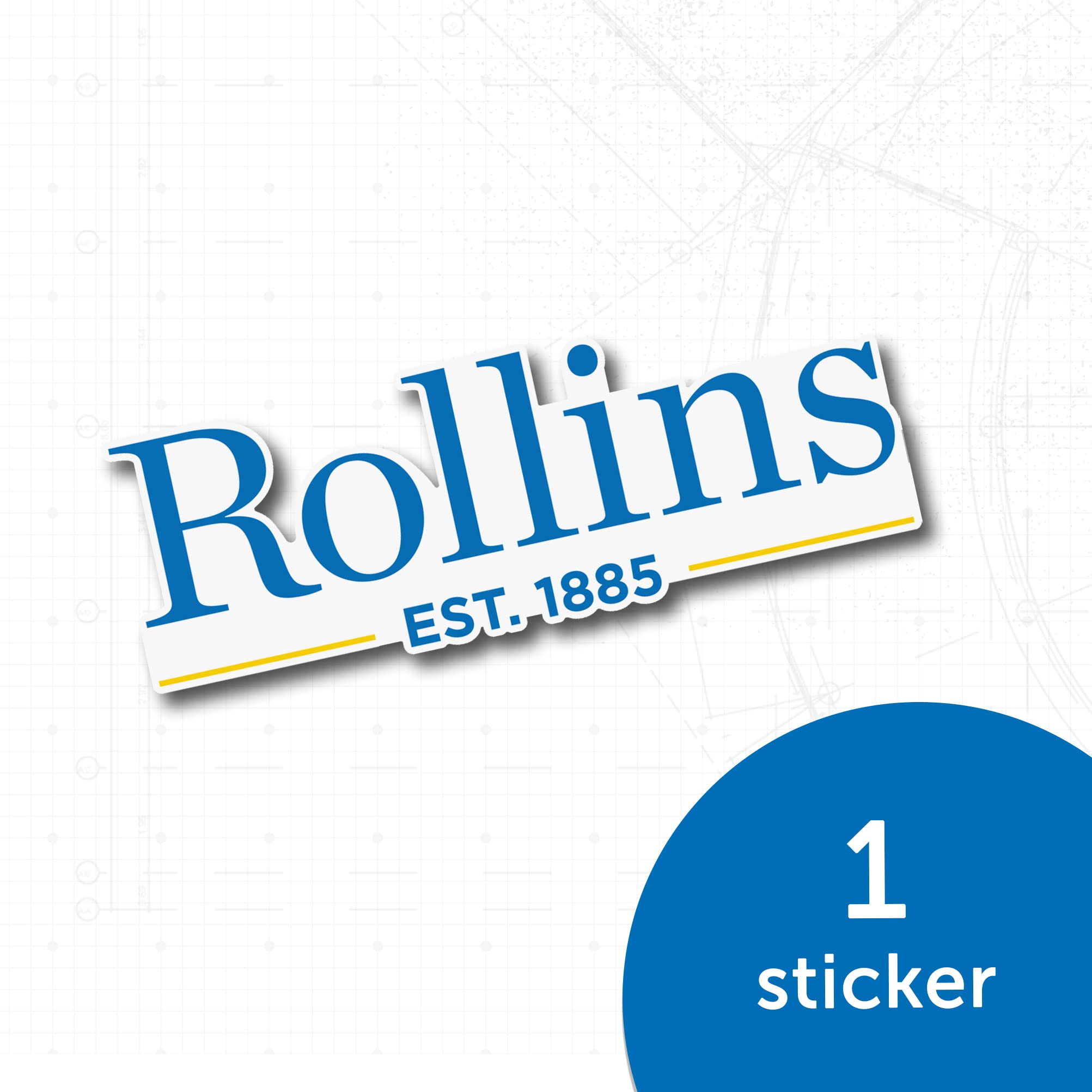 Desert Cactus Rollins College Sticker - Waterproof Vinyl Decal for Laptop, Water Bottle, Car & Scrapbook - Perfect for College Students, DIY Crafts & Home Decor (IND 00019a)