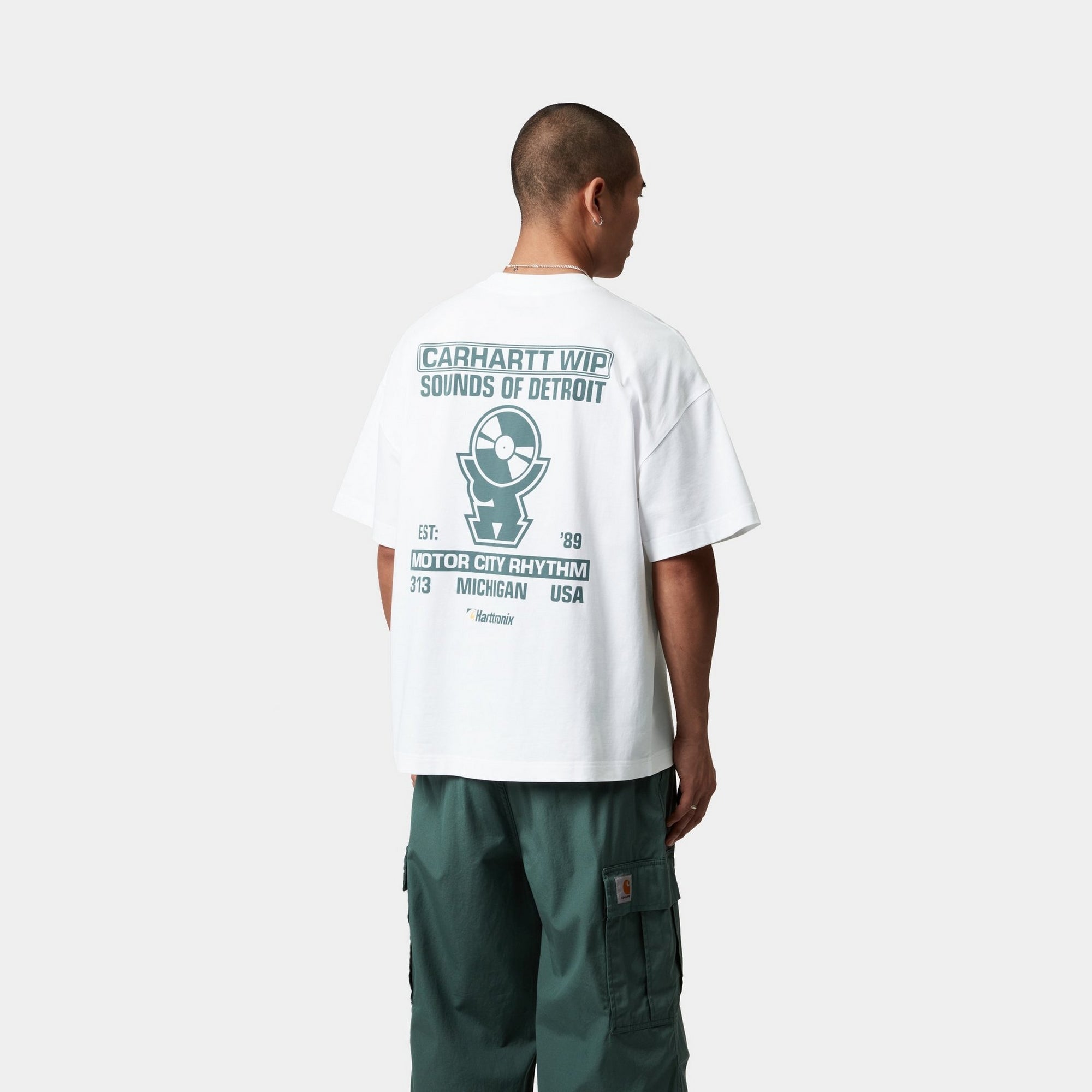 Premium Harttronix White T-Shirt for Men & Women | Soft Cotton Comfort Fit Tee | Perfect for Casual Wear, Gym, and Everyday Outfits