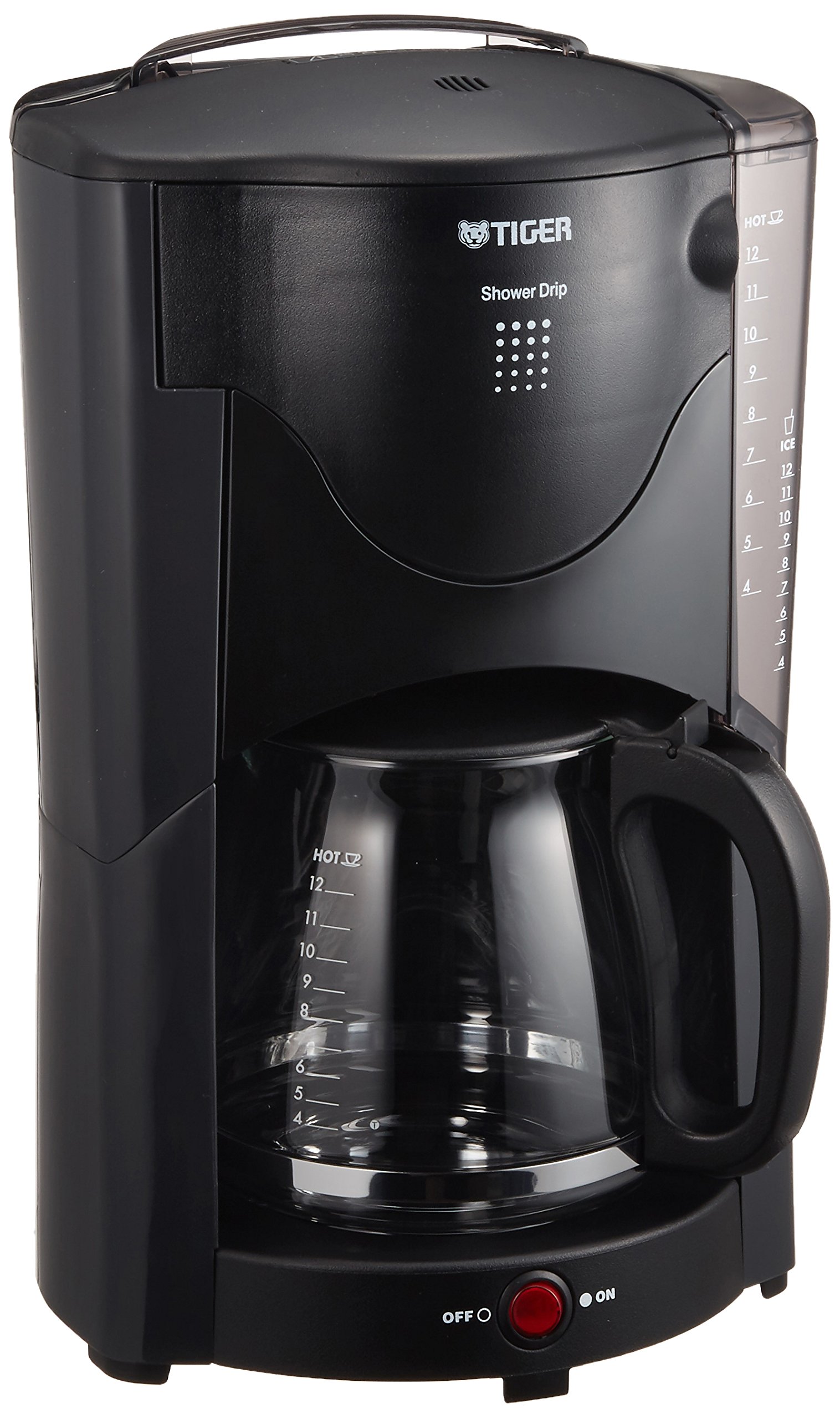 TIGER Drip Coffee Maker - 12 Cup Stainless Steel Urban Coffee Machine (Gray ACJ-B120-HU) for Home & Office Use | Perfect for Daily Brewing & Entertaining Guests