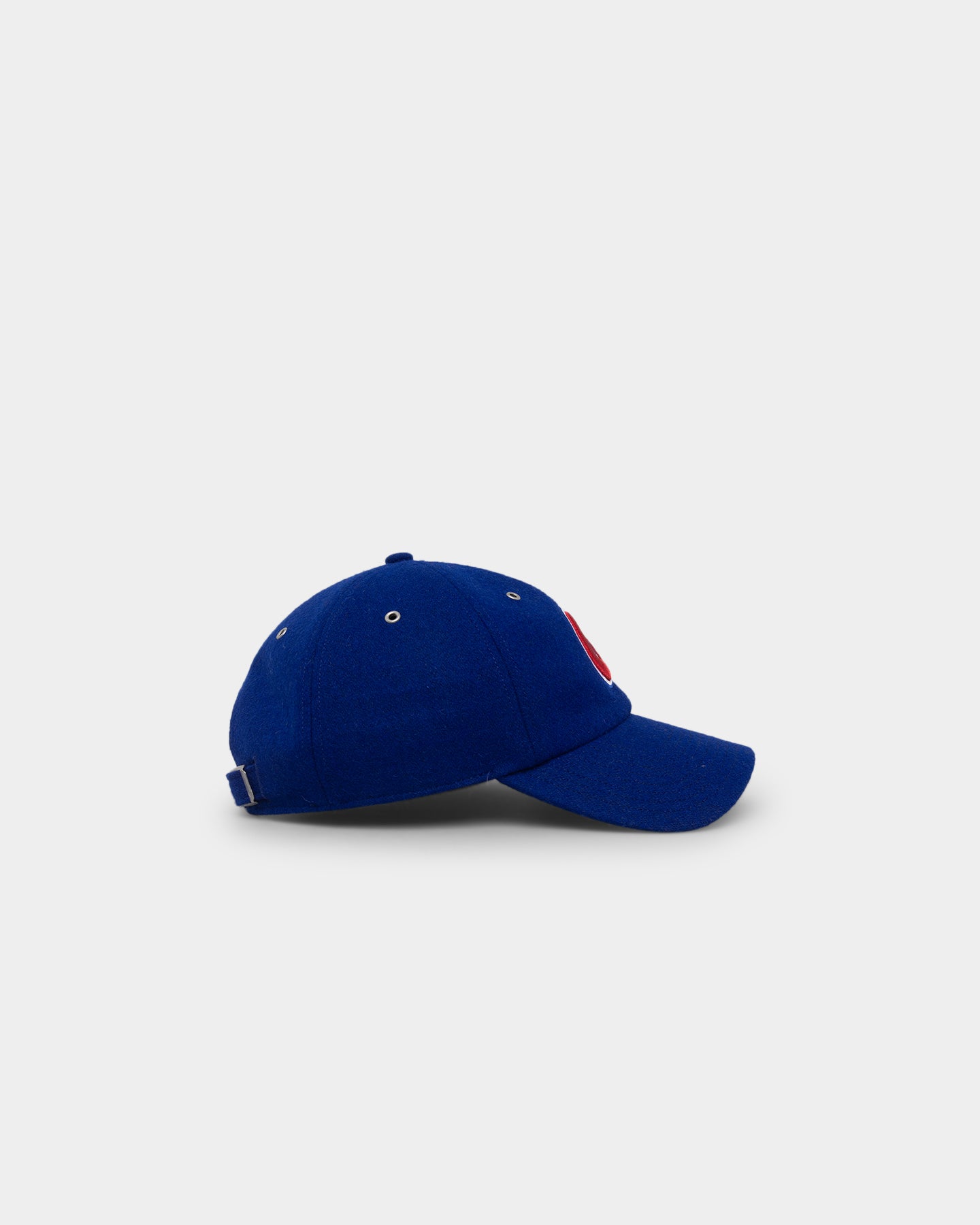 47 Brand Atlanta Braves Wooly '47 Clean Up Strapback Royal Baseball Cap - Adjustable Snapback Hat for Men & Women - Perfect for Baseball Games, Sports Events & Casual Wear