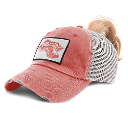 Coral Rectangle Patch