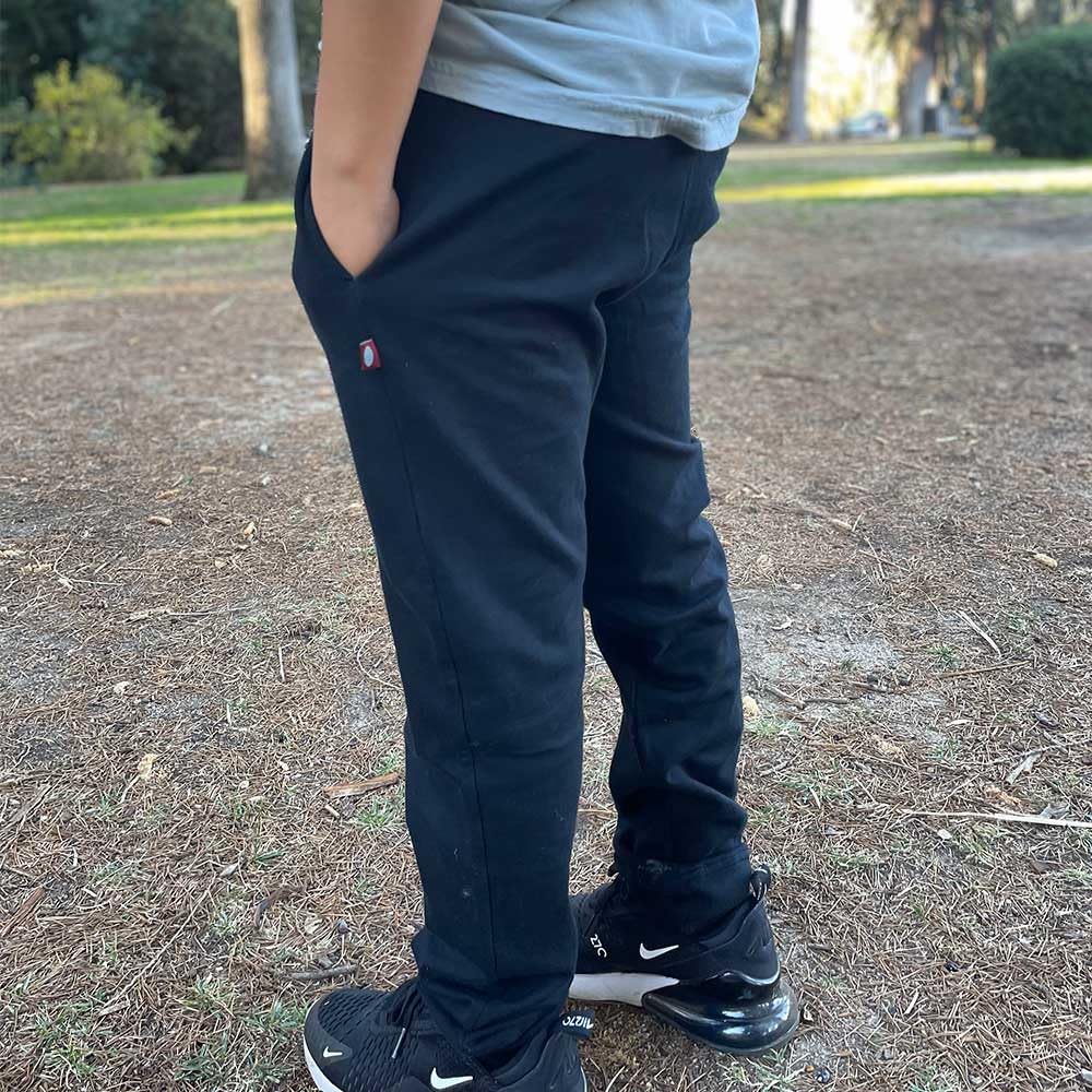 City Threads Men's Cotton Lightweight Fleece Jogger Pants - Soft Casual Sweatpants for Lounge, Workout & Home Comfort
