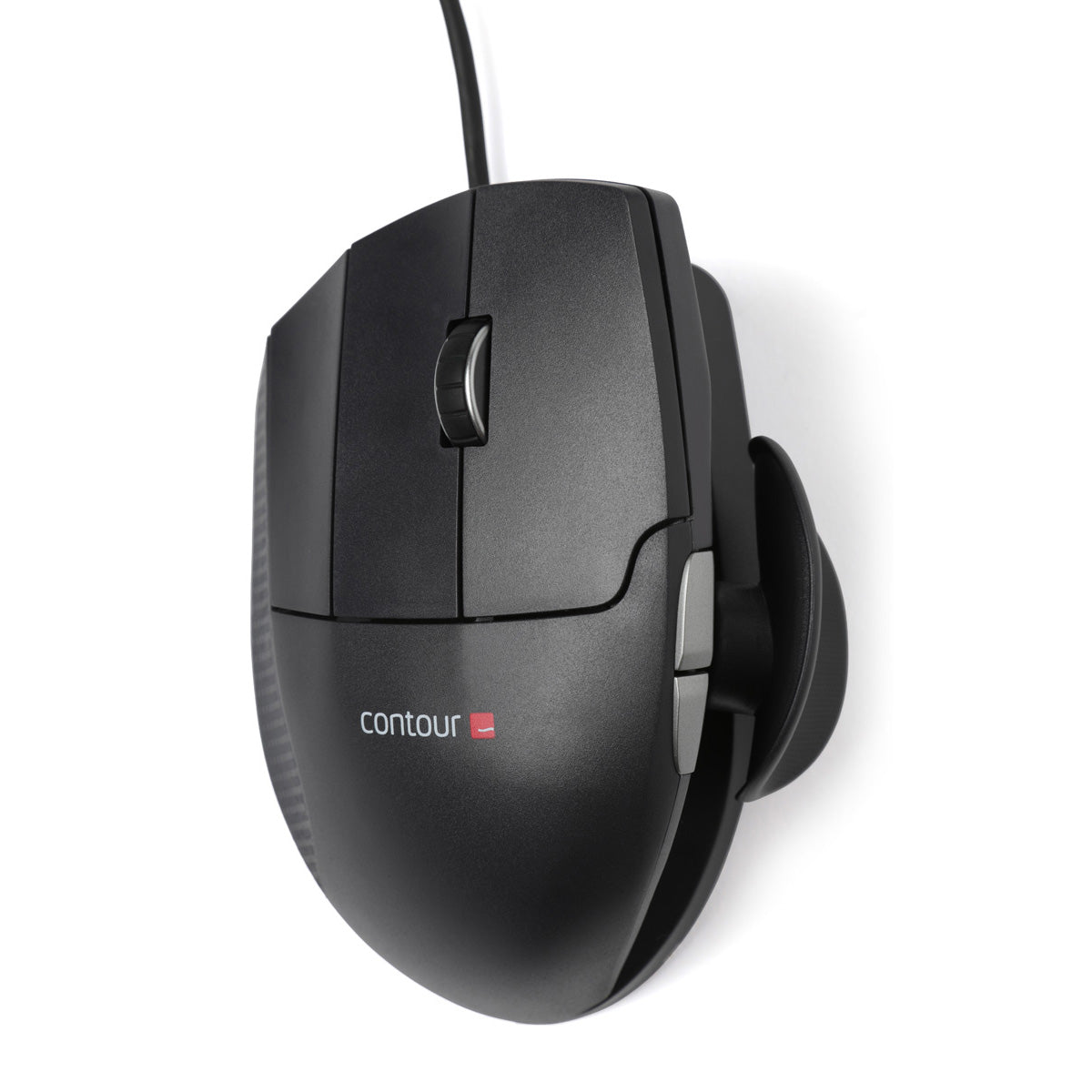 Ergonomic Left-Handed Contour Unimouse - Comfortable Vertical Mouse for PC & Laptop - Perfect for Office Work, Gaming & Long Computer Use