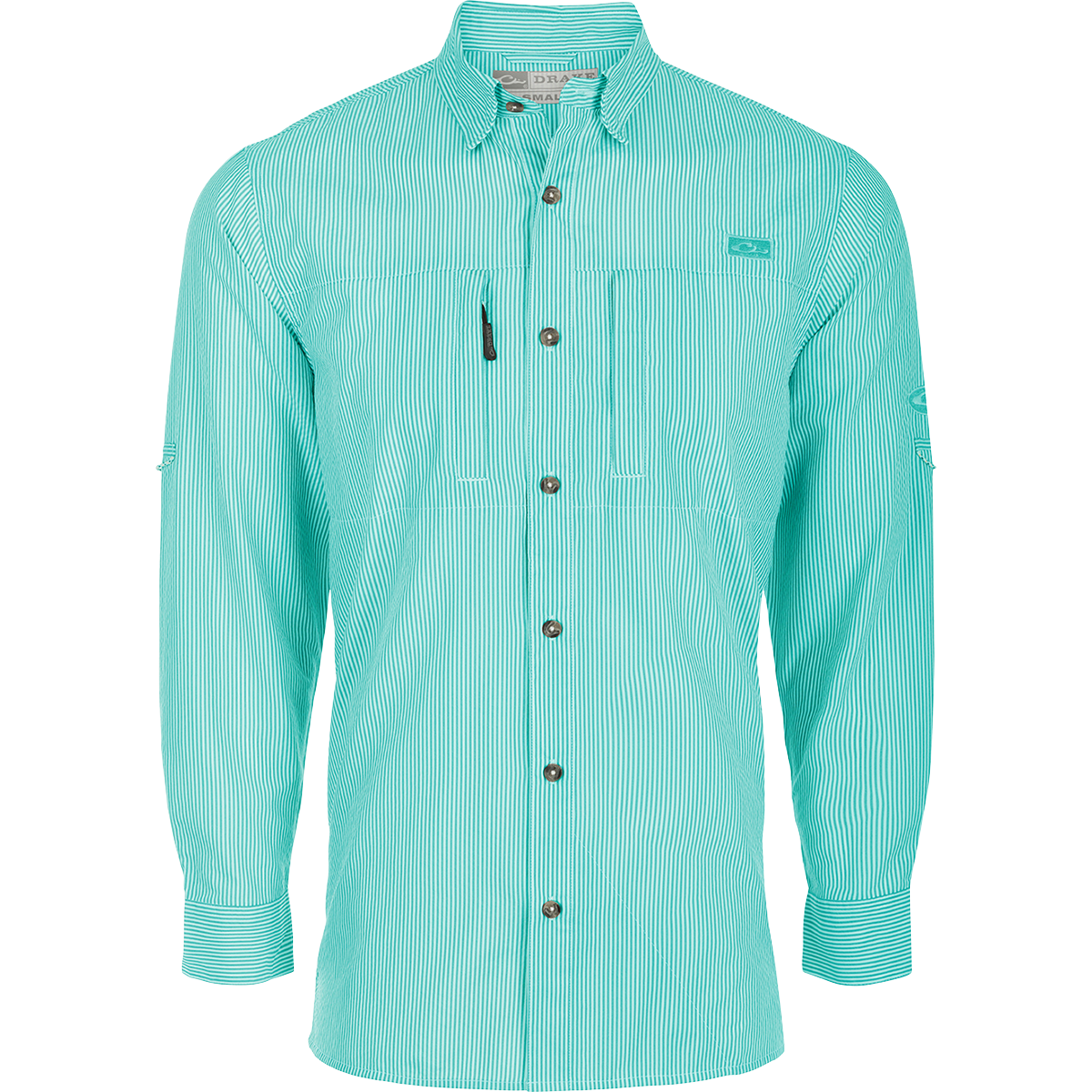 Classic Seersucker Stripe Long Sleeve Shirt for Men - Breathable Summer Business Casual Wear - Perfect for Office, Weddings & Outdoor Events