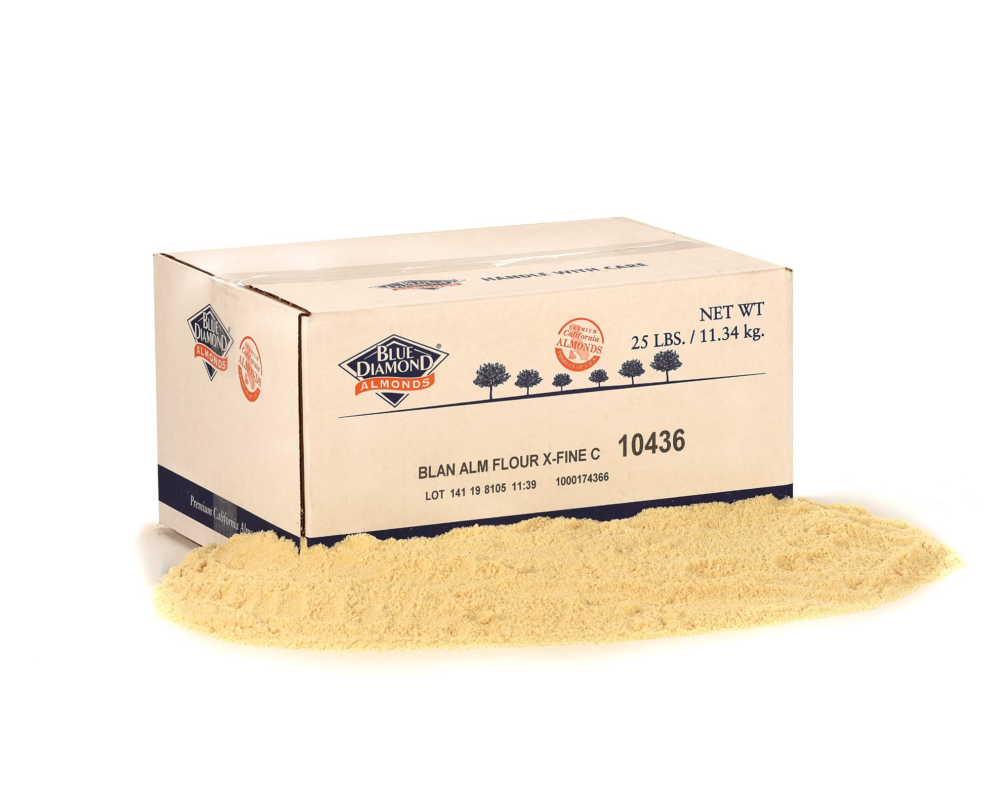 Organic Blanched Almond Flour 25 lb Bulk - Gluten-Free, Non-GMO, Keto & Paleo Friendly - Perfect for Baking, Cooking & Healthy Recipes