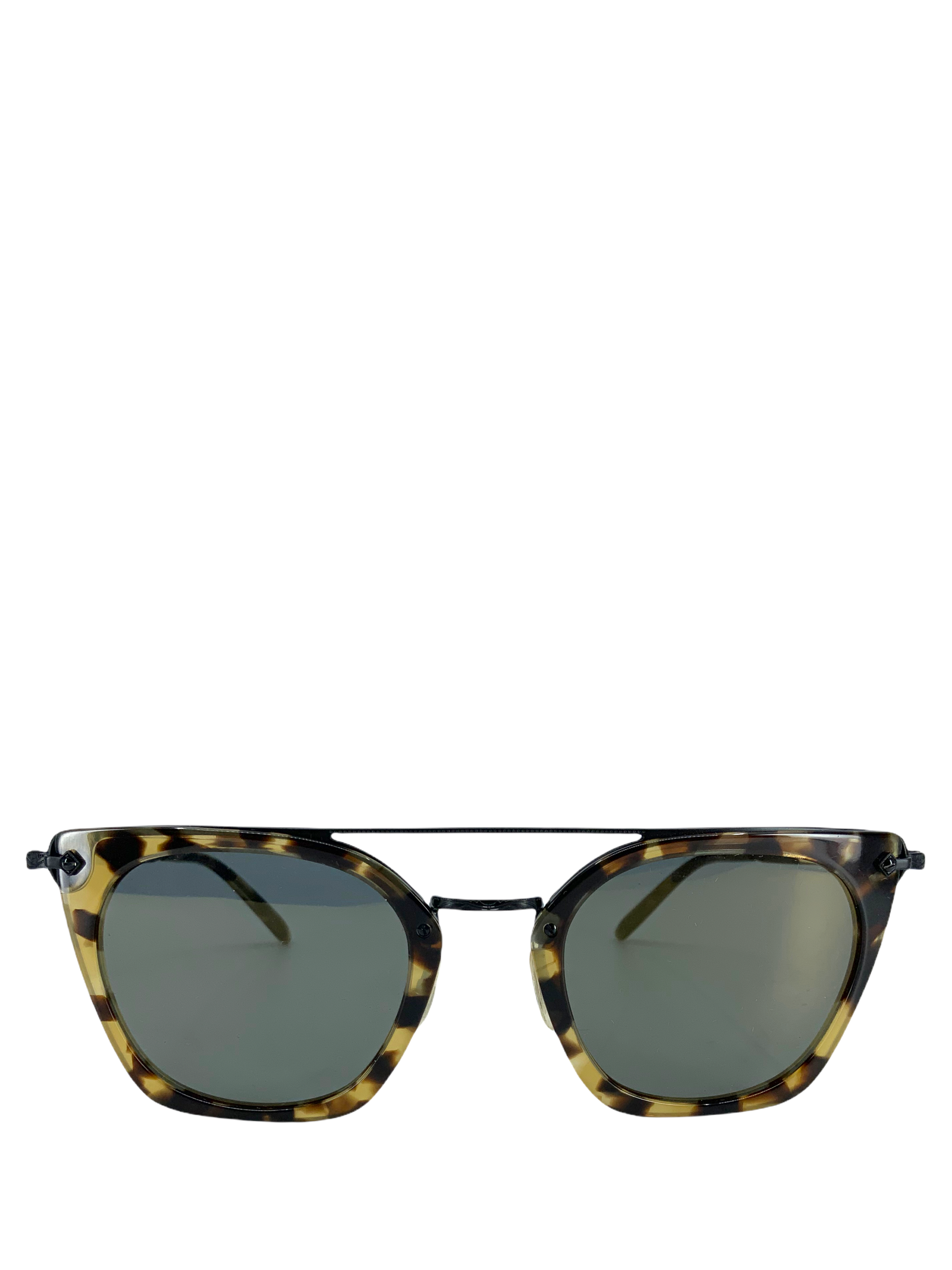 Oliver Peoples Dacette Tortoise Flat Sunglasses - Classic Retro Style UV Protection Shades for Men & Women - Perfect for Beach, Driving & Outdoor Activities