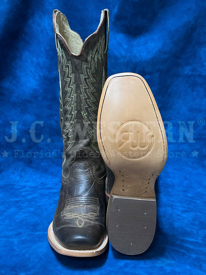 R.Watson WRL0001 Women's Western Goat Leather Boots - Mad Brown Color - Perfect for Country Dancing, Rodeo Events & Cowgirl Fashion
