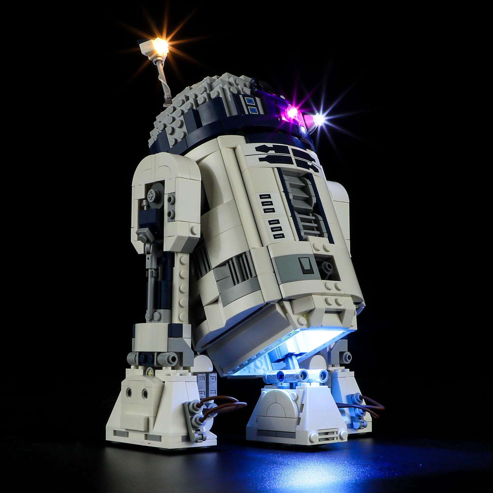 LIGHTAILING LED Light Kit for Lego 75379 R2-D2 Building Blocks Model - DIY Star Wars Droid Lighting Set - Perfect for Display, Gifts & Collectors