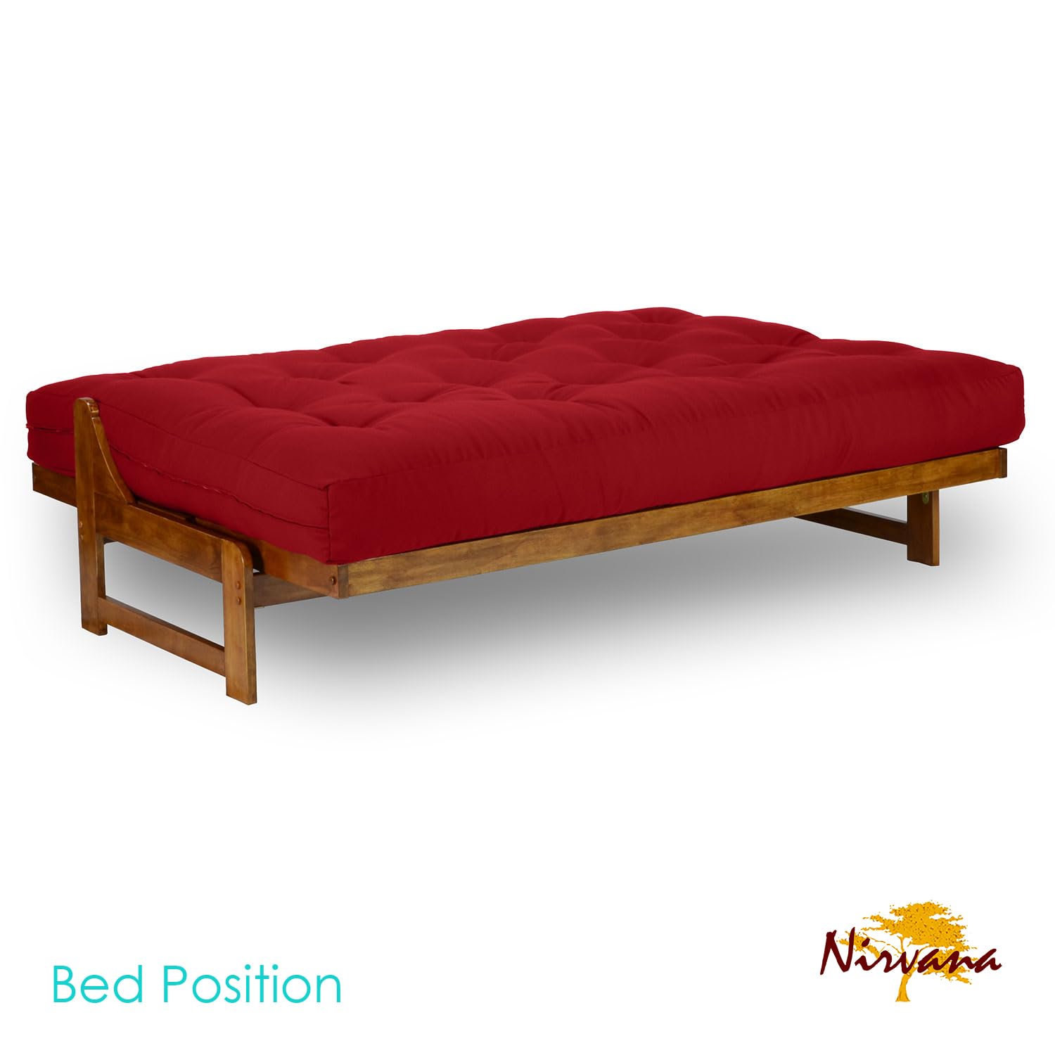 Arden Queen Size Futon Set with 8