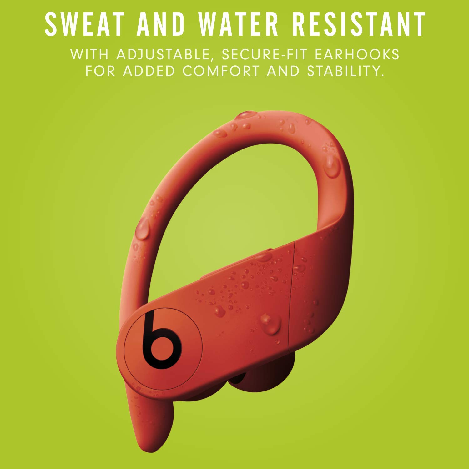 Beats Pro Wireless Bluetooth Headphones - High Performance, Noise Cancelling, Lava Red (Renewed) | Perfect for Gym, Travel & Workouts