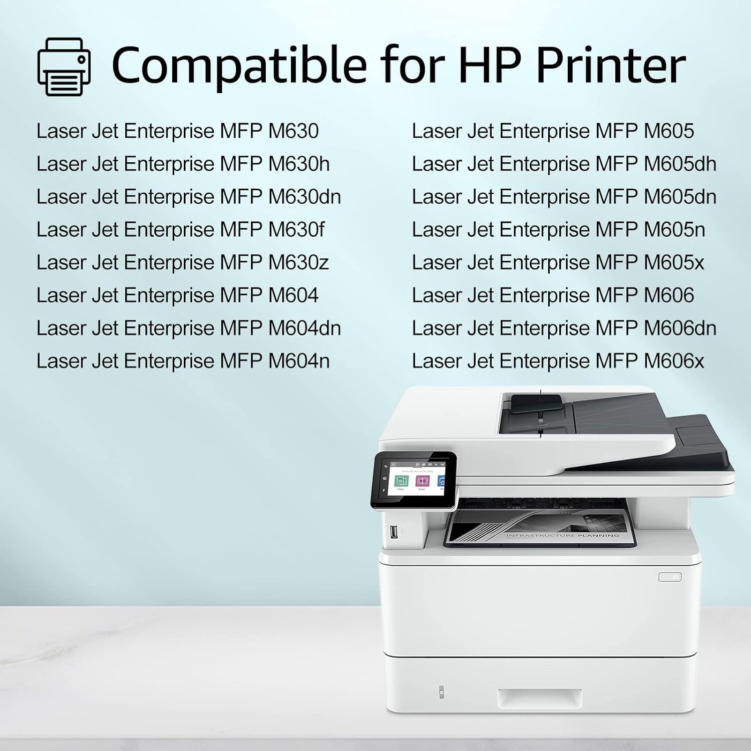 HP CF281A Compatible Toner Cartridge - High Yield 81A MICR PRO Replacement for LaserJet M604 M605 M606 MFP M630 Printers | Perfect for Check Printing & Office Documents
