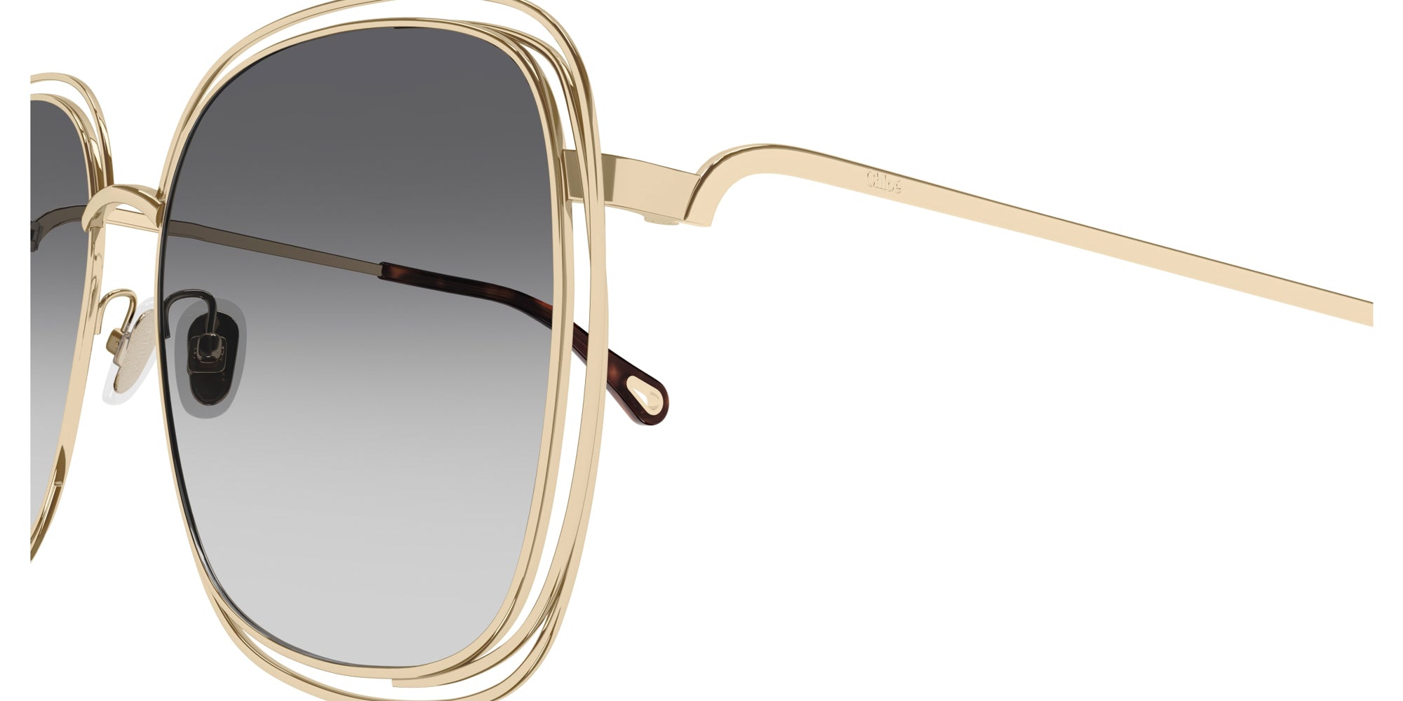 Chloe CH0077SK Women's Fashion Sunglasses - UV Protection, Stylish & Lightweight for Outdoor Activities, Travel & Beach