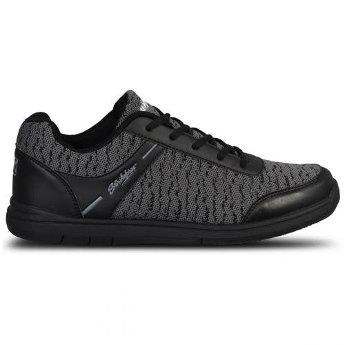 KR Strikeforce Flyer Mesh Black/Steel Bowling Shoes - Lightweight & Breathable for Men & Women - Perfect for League Play & Tournament Bowling