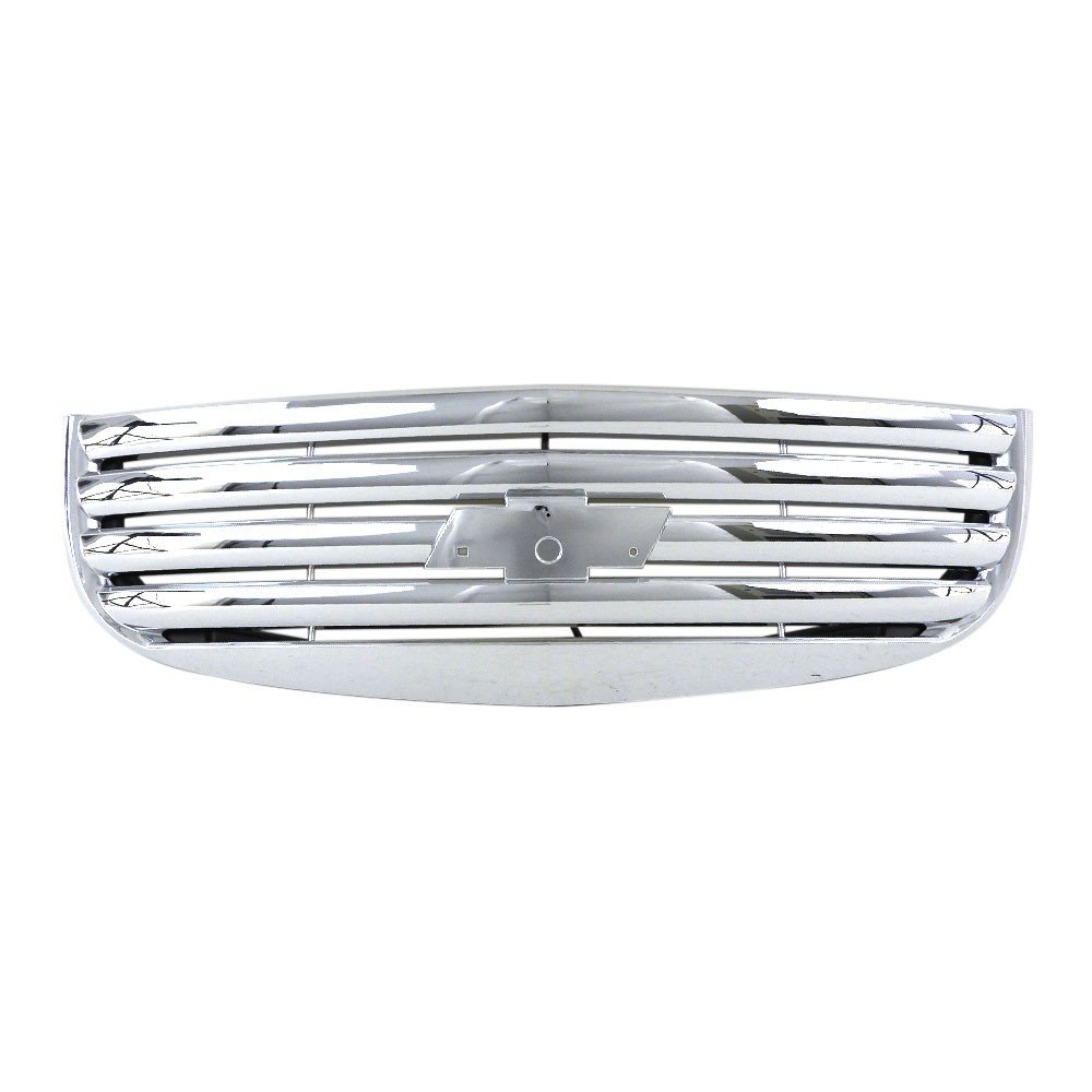 Perfit Liner New Front Chrome Grille Grill Compatible With CHEVROLET HHR Pickup Truck 2006-2011 - Fits LS Model GM1200569 20836146 - Upgrade Your Truck's Style for Car Shows & Daily Driving