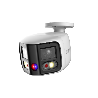 IPC PFW3849SP WizSense 8MP TIOC Dual Lens Bullet Network Camera - 180° Wide Angle View for Home Security & Outdoor Surveillance | Weatherproof Night Vision IP Camera for Business & Property Protection