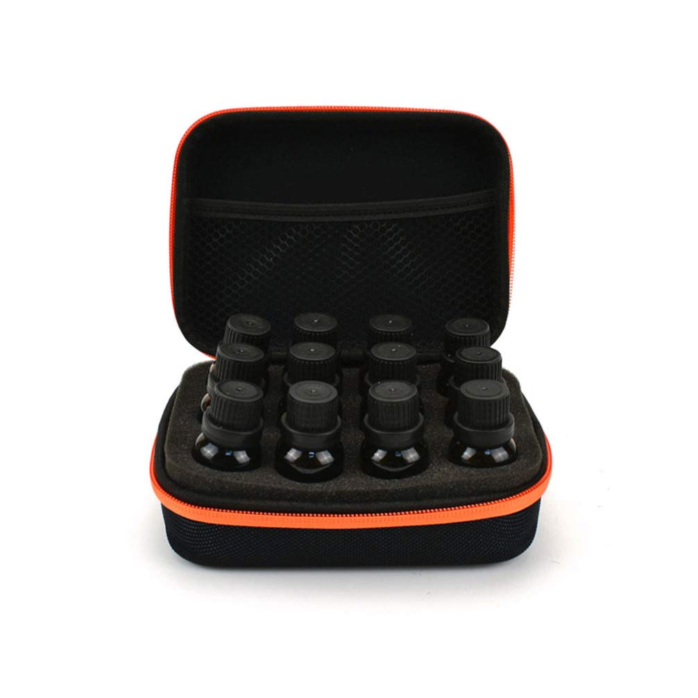 Premium Essential Oil Travel Case - Portable Aromatherapy Storage Bag for 12 Bottles, Leak-Proof & Durable Organizer - Perfect for Home, Travel, Yoga, and Spa Use