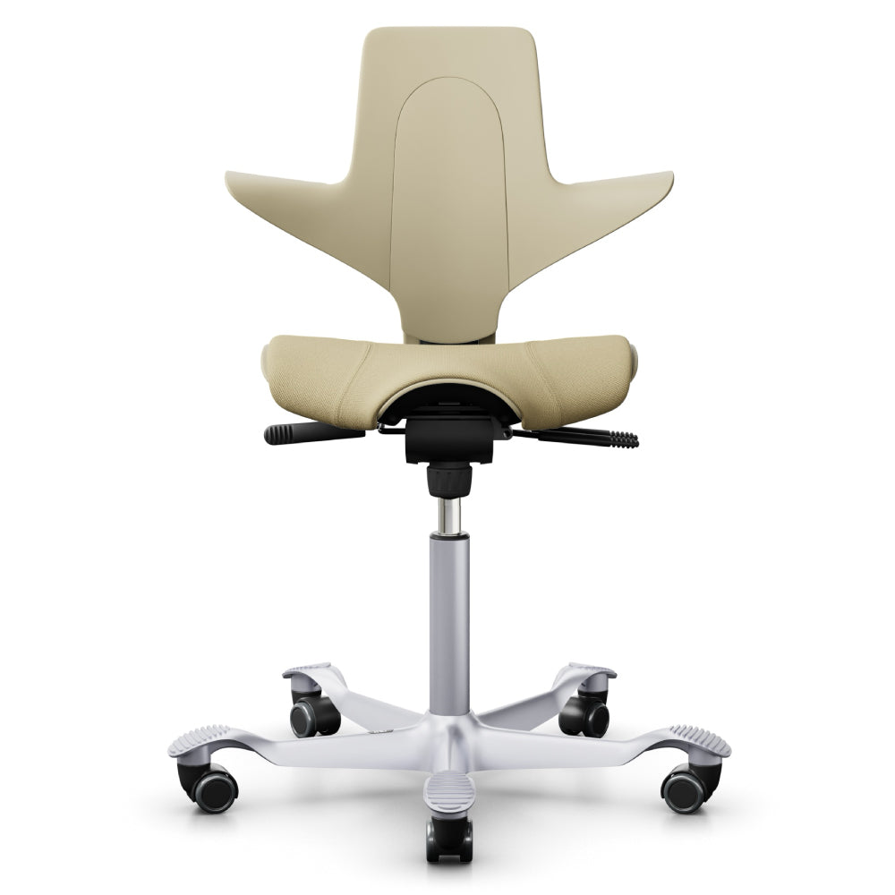 Ergonomic HÅG Capisco Saddle Chair 8020 - Adjustable Office Chair for Back Pain Relief, Perfect for Home & Work Use - Ideal for Standing Desks, Computer Work & Creative Professionals